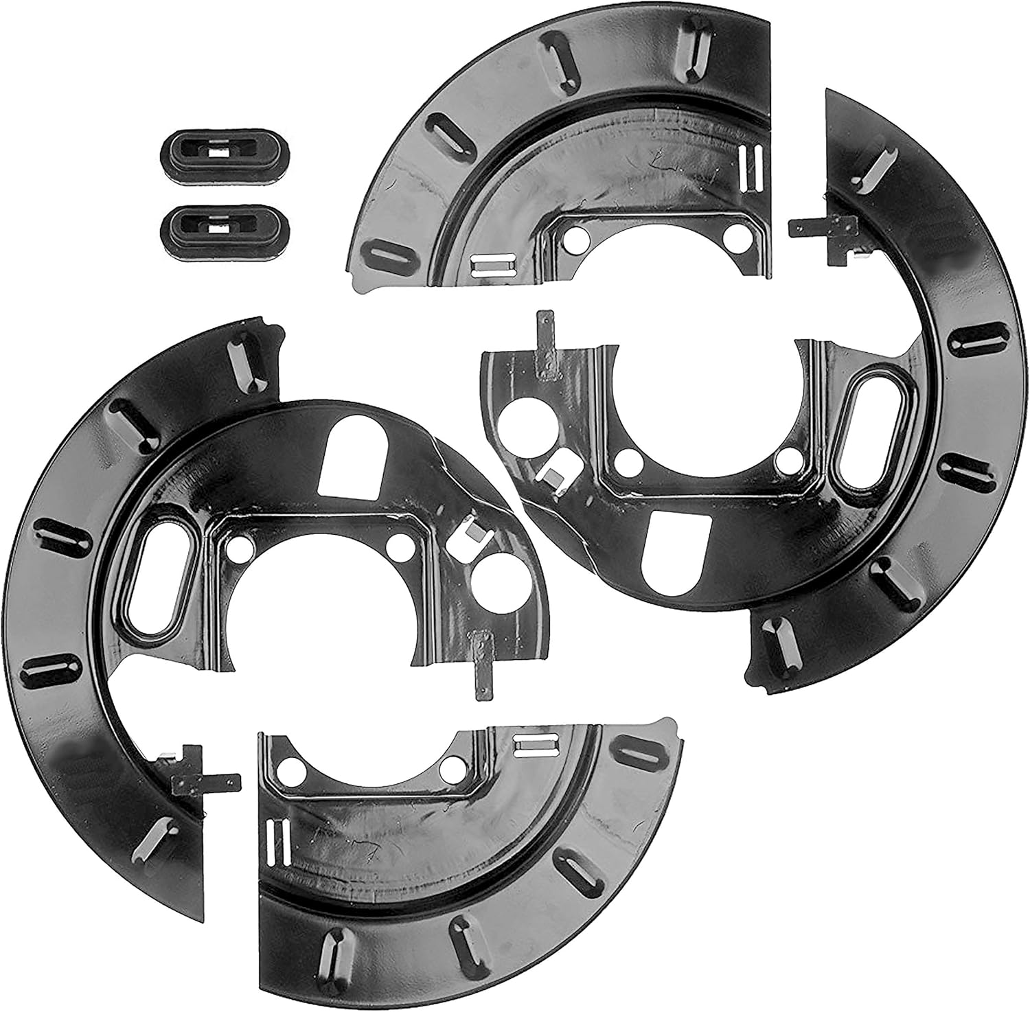 APDTY 035333 Brake Dust Shield 1 Split Pair Automotive