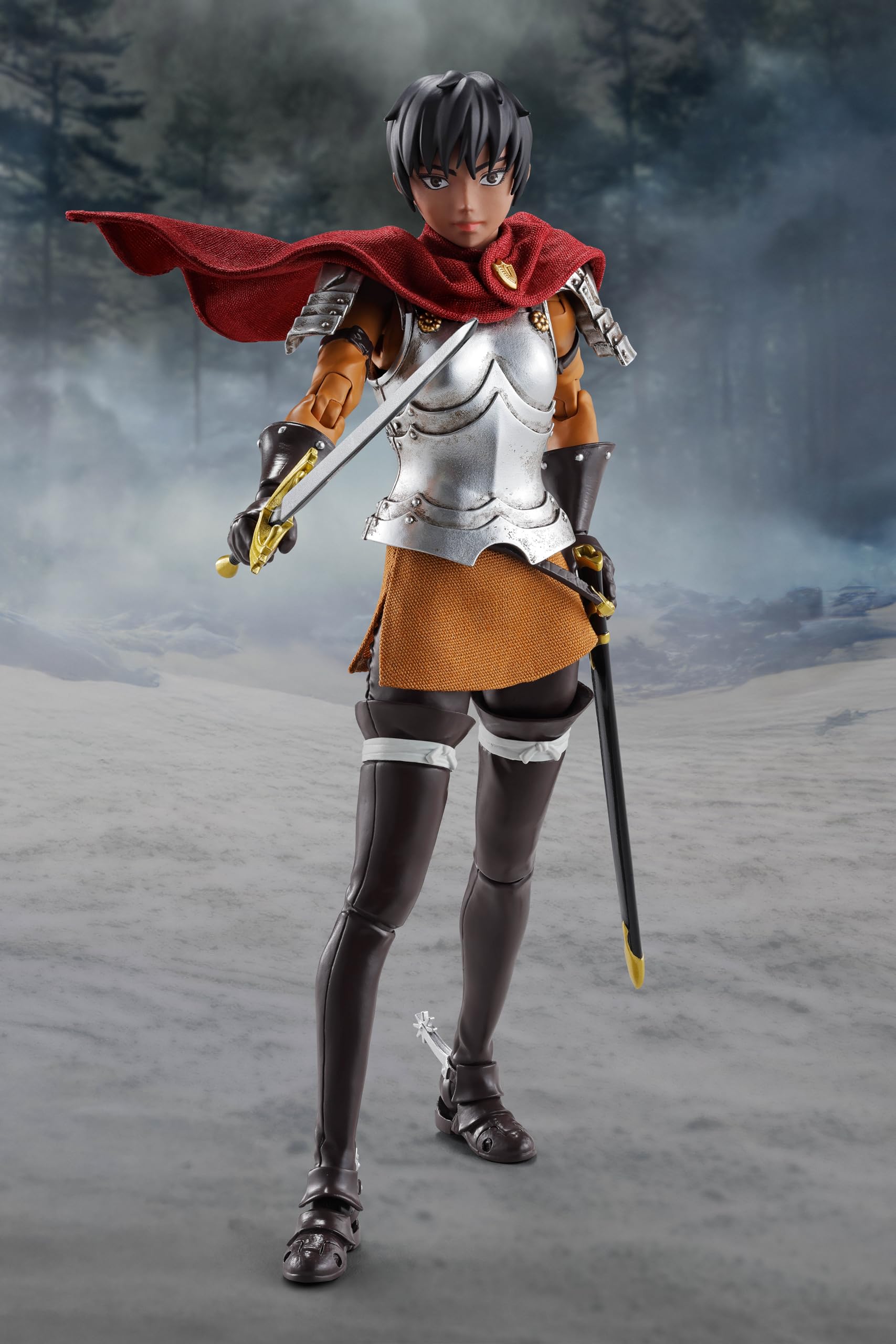 TAMASHII Nations S.H. Figuarts Berserk Caska (Grupo halcón), Aprox. 145 mm, PVC, ABS, Tela, Figura de acción prepintada