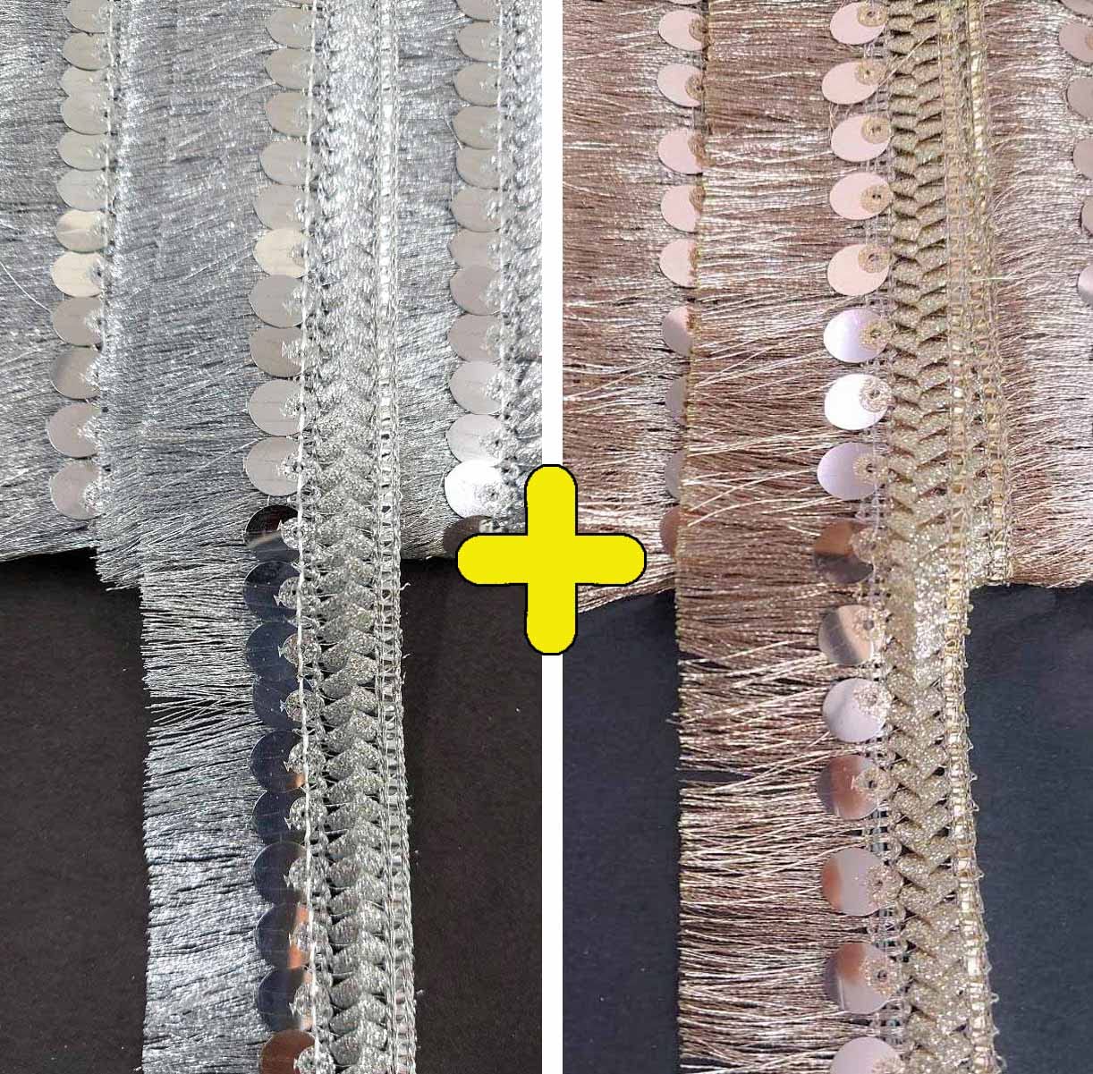 See full amazon price history chart for Mezin Zari-2 Tassel Fringe Sequence Lace Border for Dresses, Saree, Lehenga, Dupatta, Bag, Craft and Decorations (9 Mtr) (Rose Gold+Silver) Mezin Zari-2 Tassel Fringe Sequence Lace Border for Dresses, Saree, Lehenga, Dupatta, Bag, Craft and Decorations (9 Mtr) (Rose Gold+Silver) (B0BTPDB6D7) Amazon Price History, Amazon Price Tracker