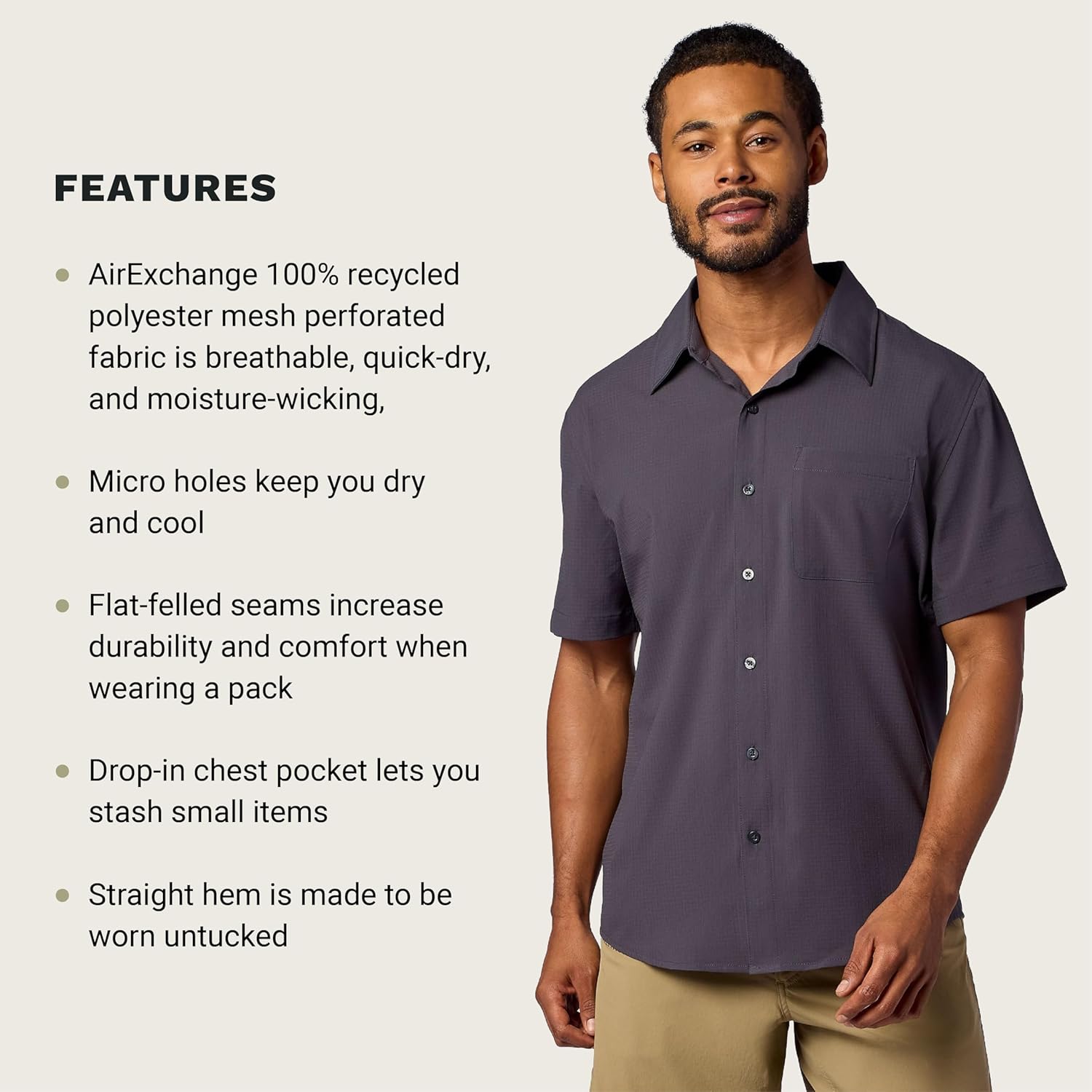 MARMOT Men's Airexchange Short Sleeve Shirt