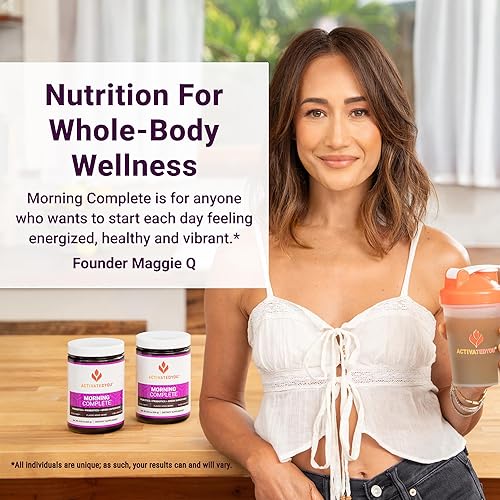 Miniatura 8 de ACTIVATEDYOU Morning Complete Super Greens - Mezcla de bebida en polvo, mejora la salud intestinal con prebióticos, probióticos y antioxidantes, 10