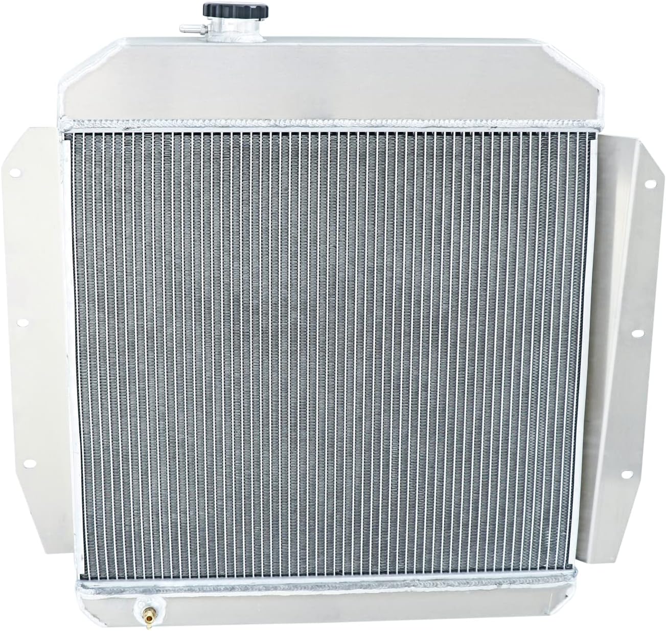 4 ROW RADIATOR FOR 1955-1959 1965 1957&1958 CHEVY TRUCK PICKUP LS ENGINE SWAP, Replacement Radiator, aluminum radiator, radiadores