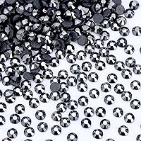 Vista 44 de 1440 piezas de diamantes de imitación termoadhesivos SS20 color púrpura2 con parte posterior plana, gemas de cristal de vidrio para ropa, camisas