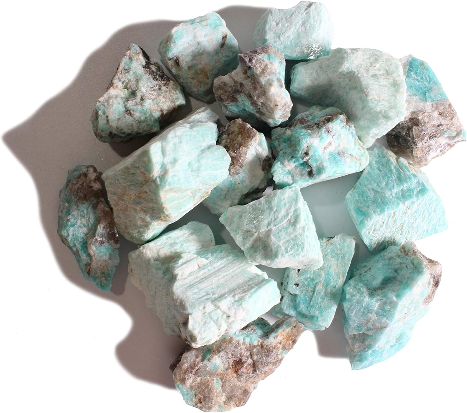 Dey Designs 1/2 LB ite Rough Stones Natural Raw Stones & Fountain Rocks for Tumbling, Cabbing, Healing Crystals, Polishing, Wire Wrapping, Wicca & Reiki Crystal Healing : Home & Kitchen