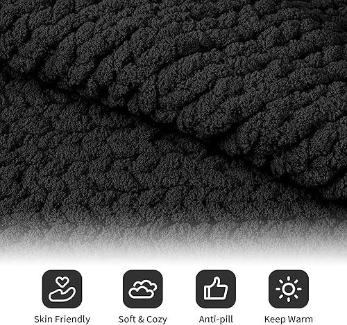 Miniatura 5 de YUBAMIN Paquete de 8 hilos gruesos de felpilla jumbo, 72 onzas, 245 yardas, color caqui claro para tejer a ganchillo, manualidades y mantas, hilo