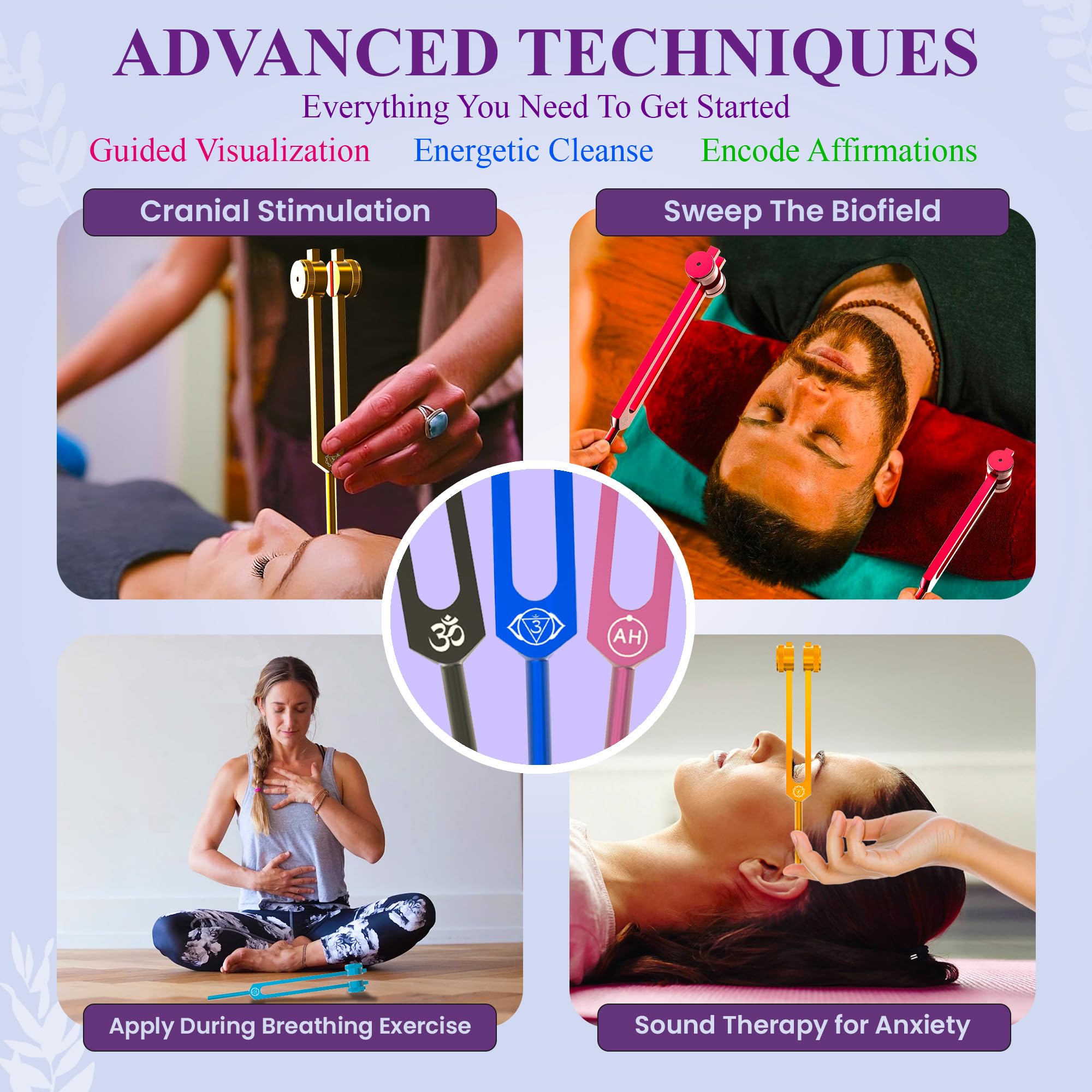 Amazon | シークレットソルフェジオチューニングフォーク9個