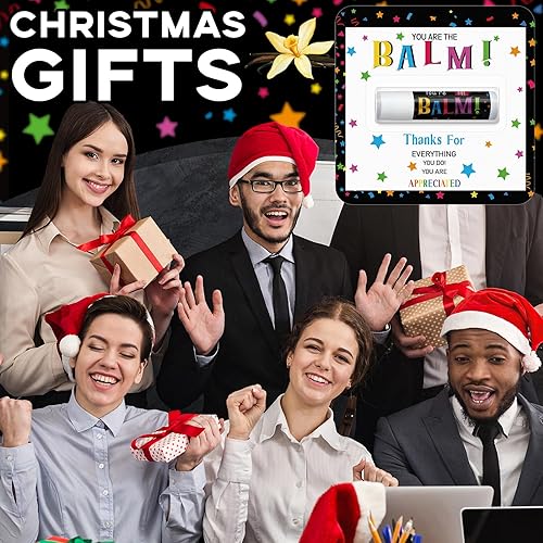 Miniatura 6 de Sacubee 30 bálsamos labiales de agradecimiento a los empleados, sabor a vainilla, regalos a granel, recuerdos de fiesta, cuidado hidratante