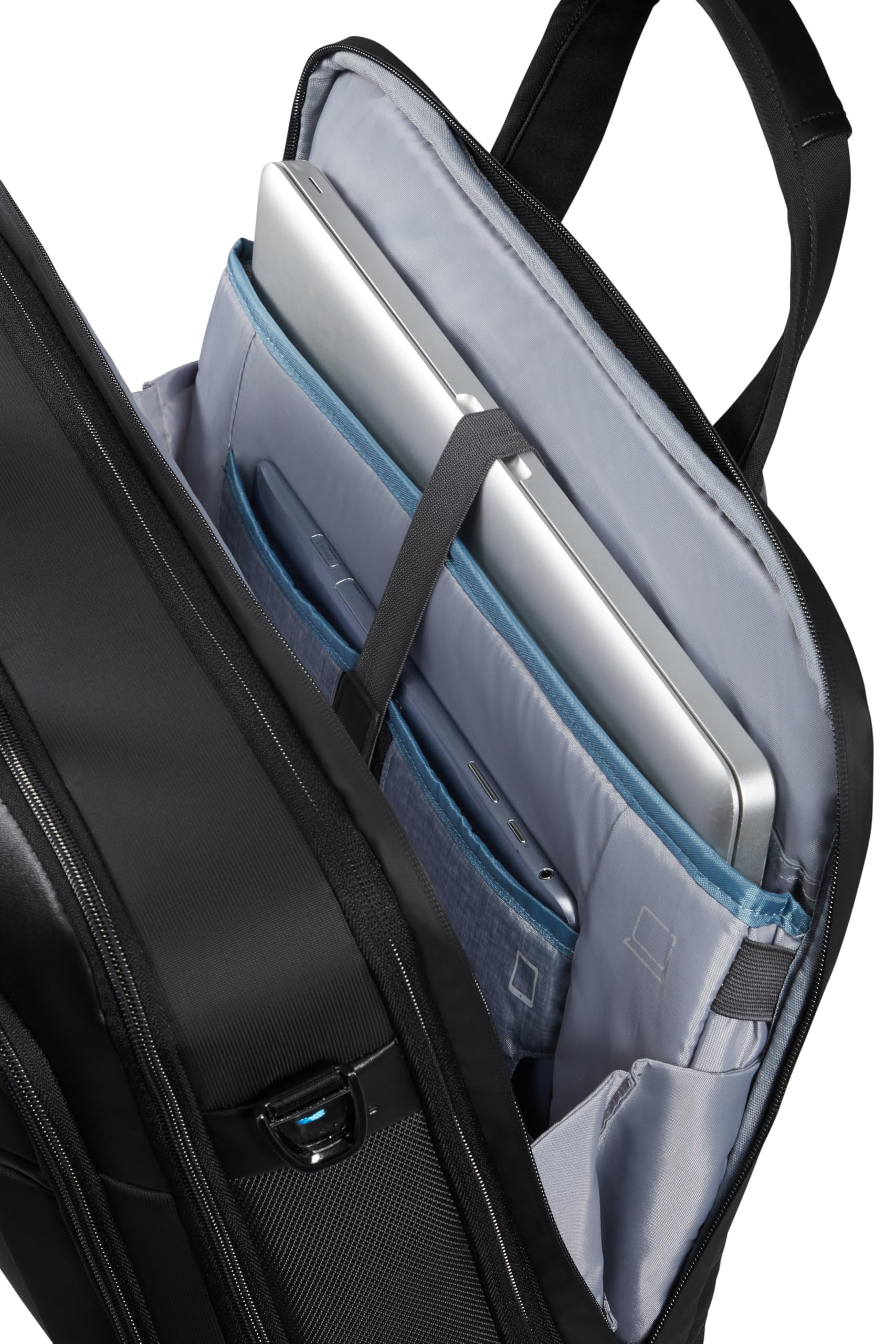 Samsonite Spectrolite 3.0 - Aktentasche 15.6" (42 cm) mit Smarte Funktionen, Praktische Innenaufteilung, Erweiterbar - 18/22L - Schwarz (Black)