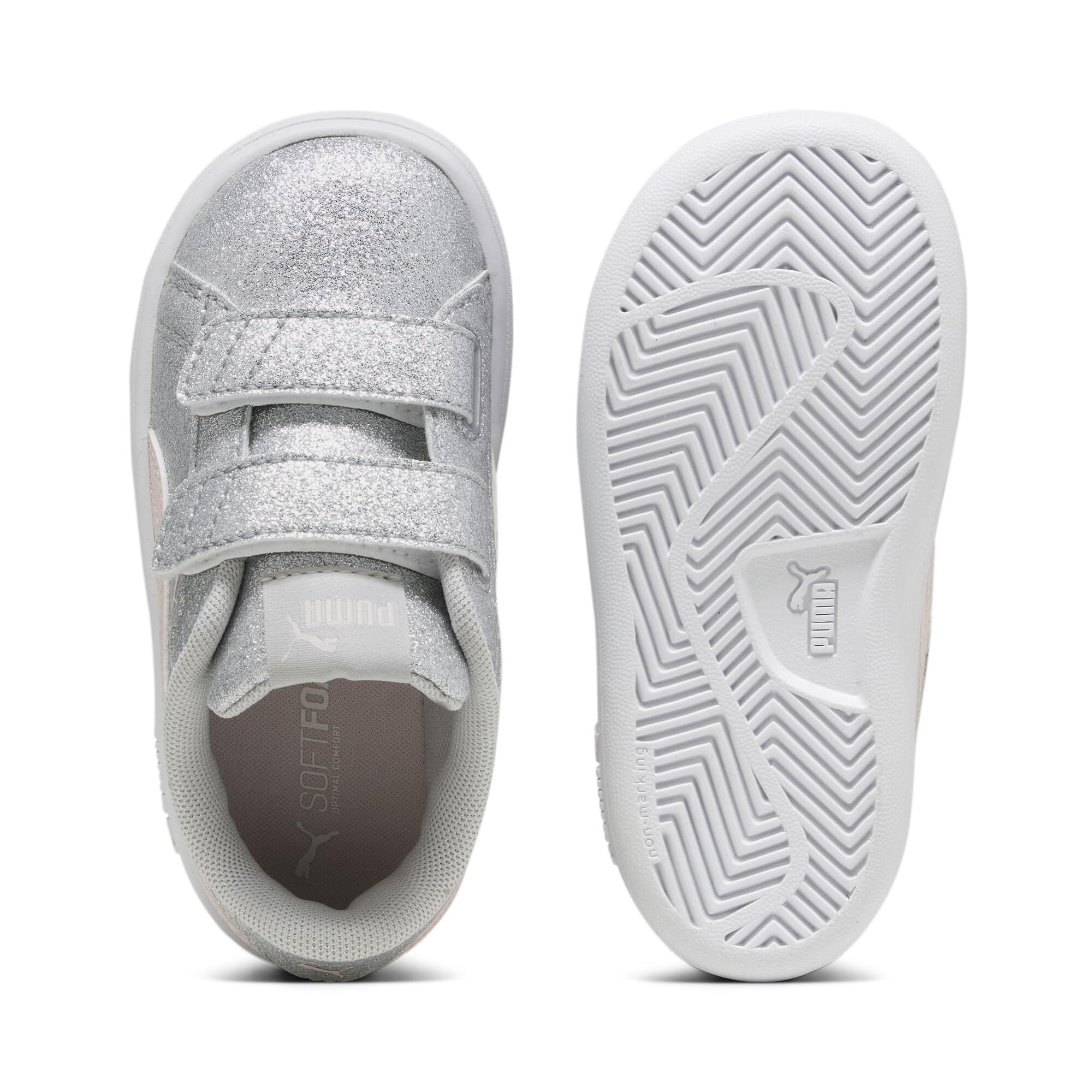 PUMA Smash 3.0 Glitz Glam V Inf SneakerBébé Fille