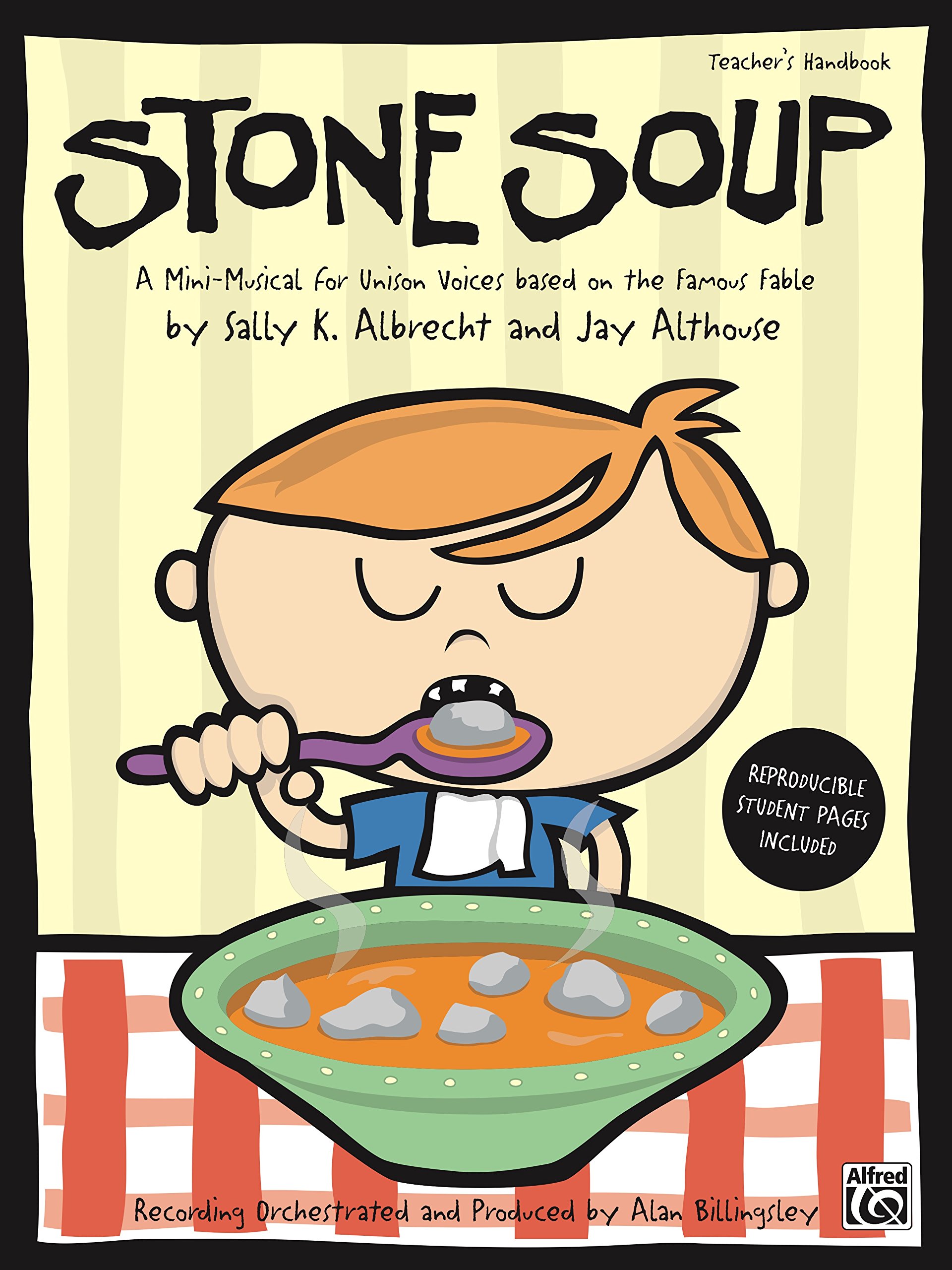 Stone Soup mini-musical unison voices livret chant enfant anglais