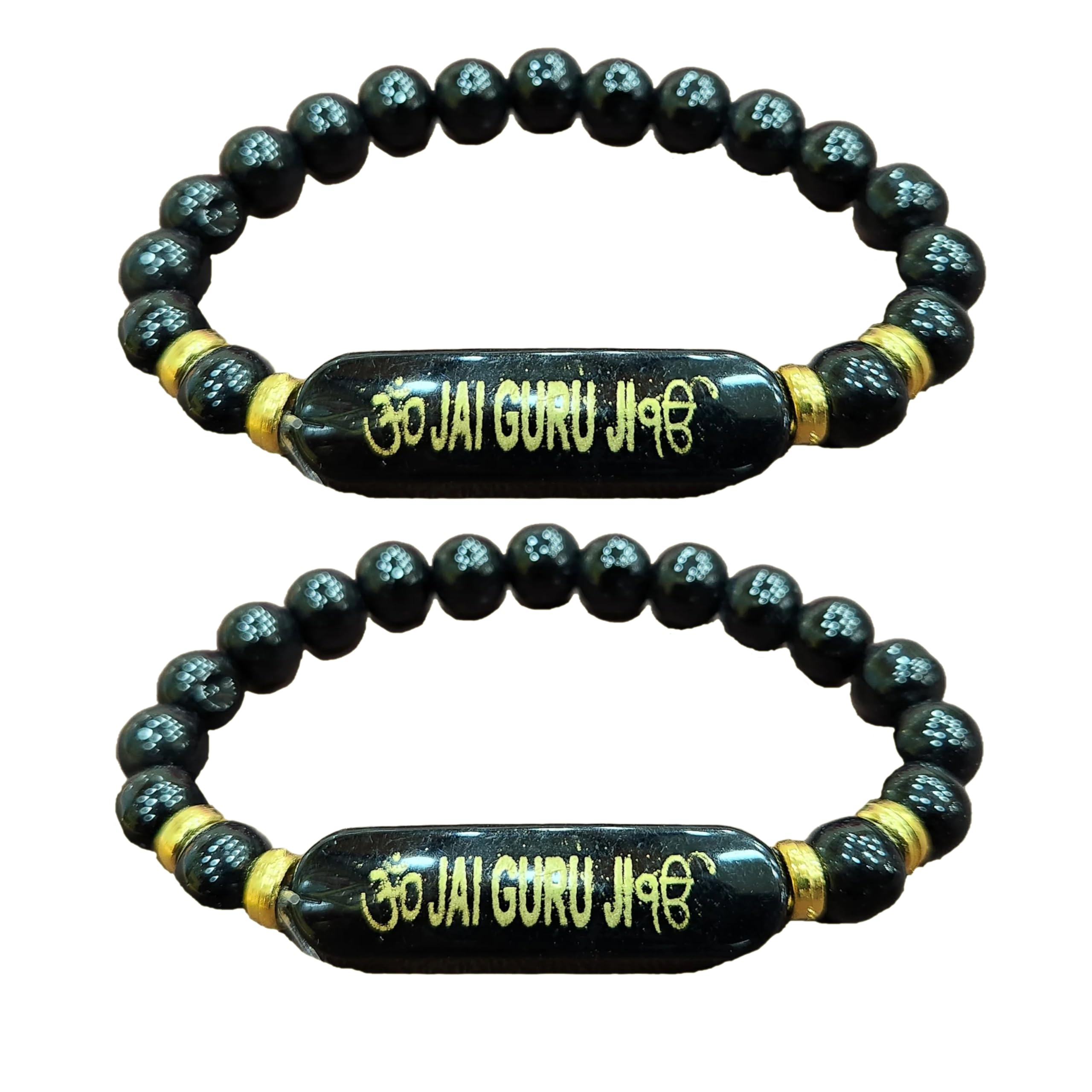 CraftsCart White Chip Guruji Swaroop Bracelet | Guru Ji Bracelets | Handmade Stylish Guruji Gemstone Bracelet for Men/Women/Ladies/Kids (B0BQWY81TT) Amazon Price History, Amazon Price Tracker