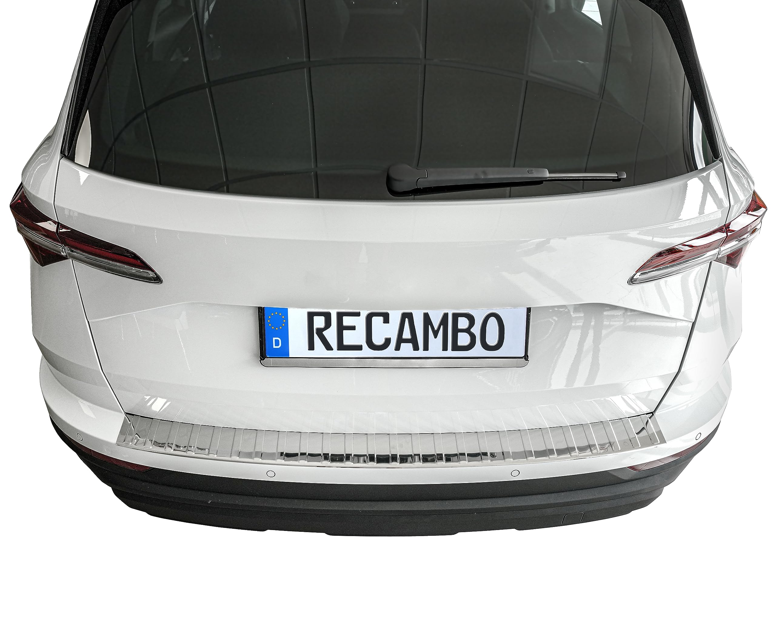 Protector de parachoques trasero Real 3D Carbon adecuado para Skoda Protector de parachoques trasero Real 3D Carbon adecuado para Skoda