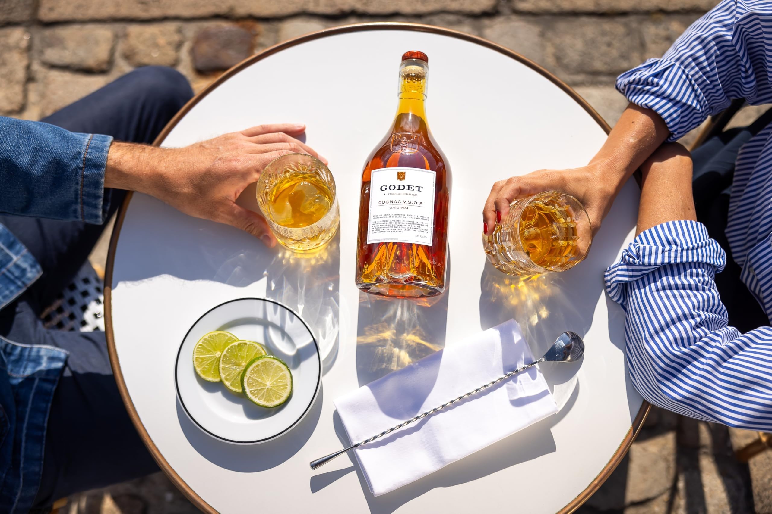Godet V.S.O.P Original Cognac 0.7 l Geschenkverpackung