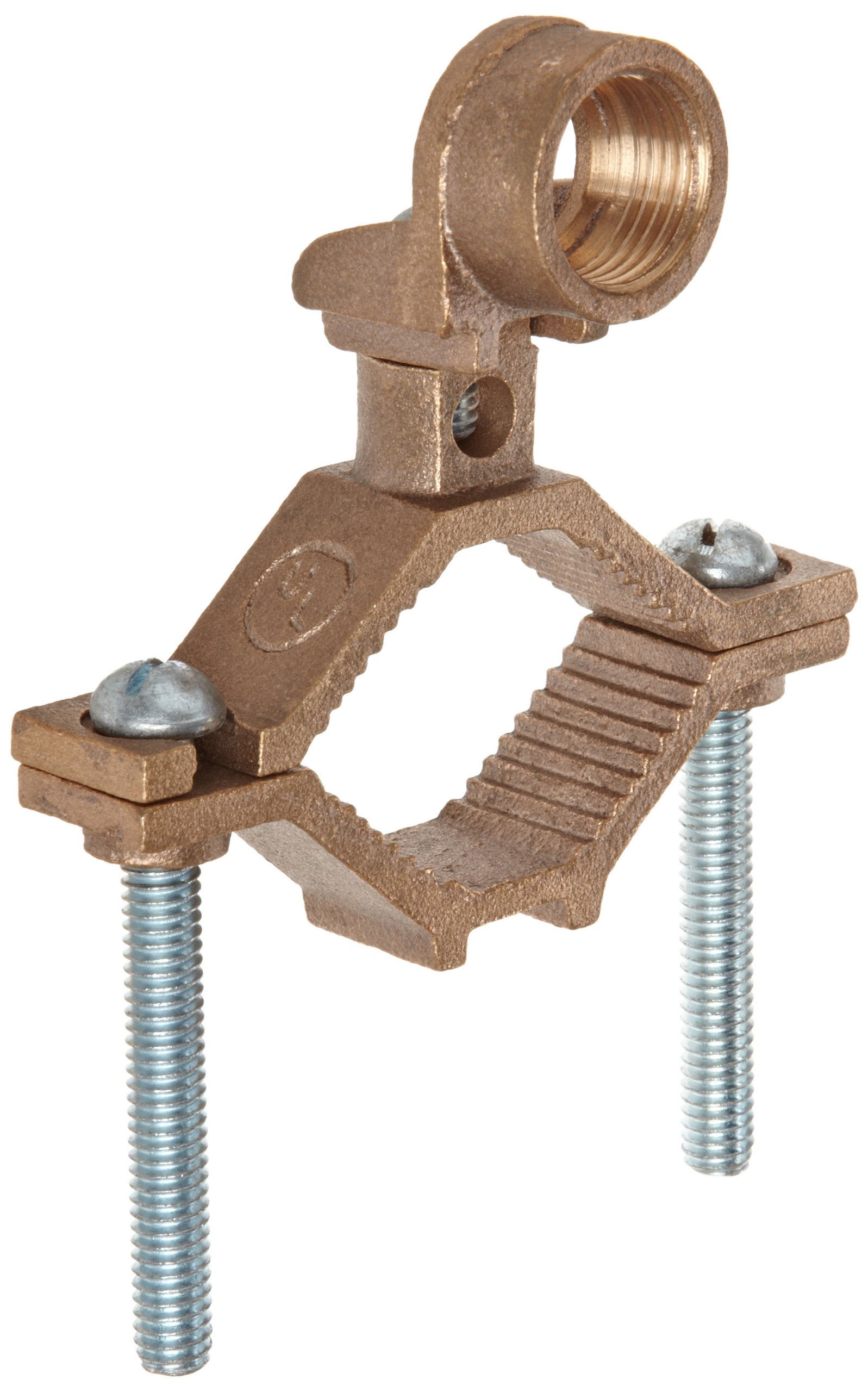 Morris Products 90604 Ground Clamp, for Rigid Conduit, 10-2 Wire Range, 1/2