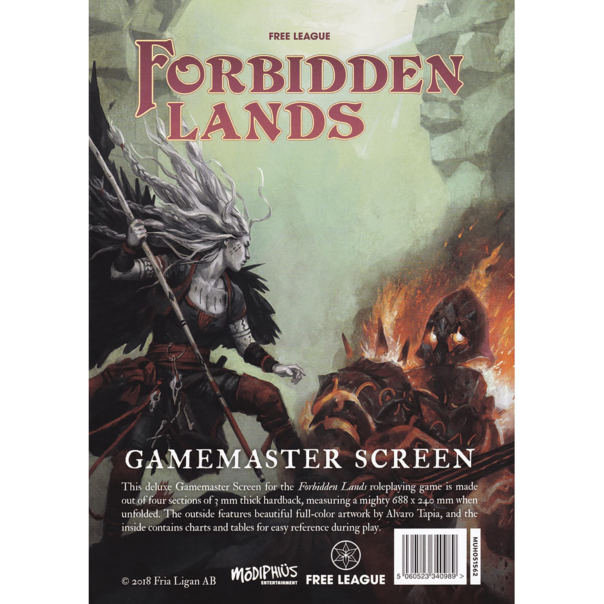 Free League Publishing Forbidden Lands GM Screen - EN