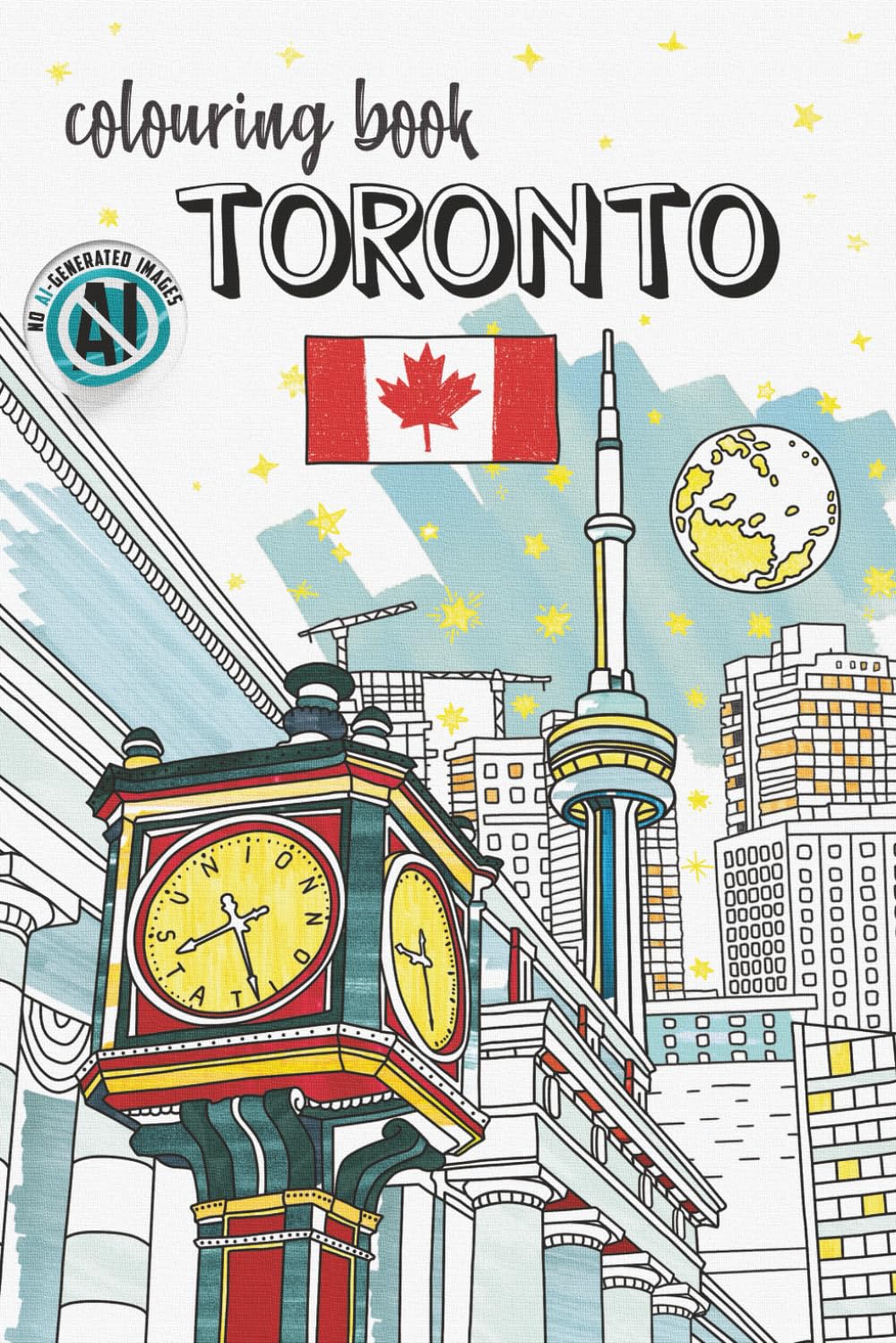 Toronto Colouring Book: Illustrated by Stan Oshima