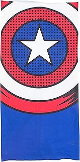Marvel Captain America Multi-Purpose Neck Gaiter Scarf Bandanas, Blue, One Size