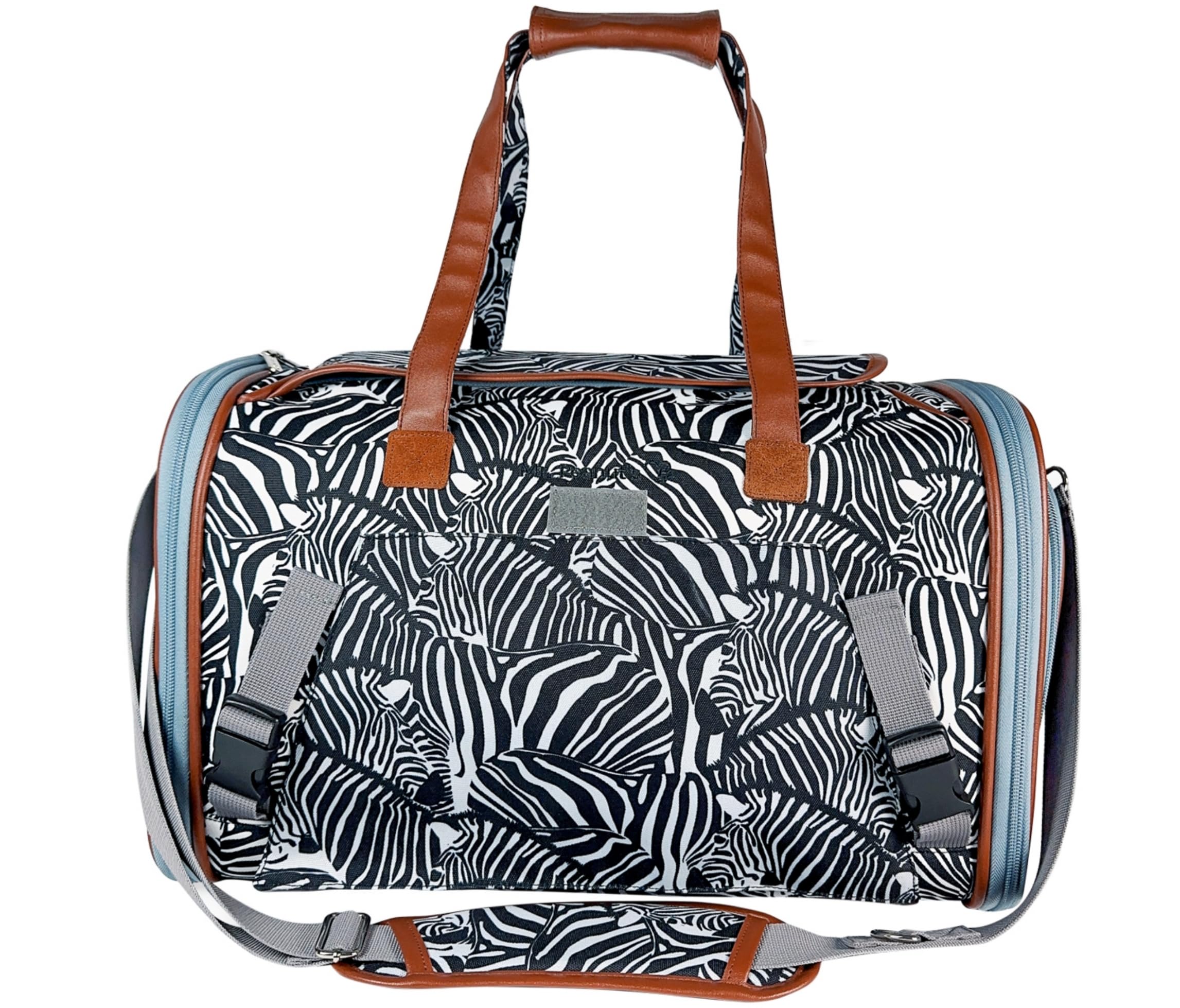 Mr. Peanut’s Gold Series Standard Size Expandable Pet Carrier (Zzzebra) - image 6