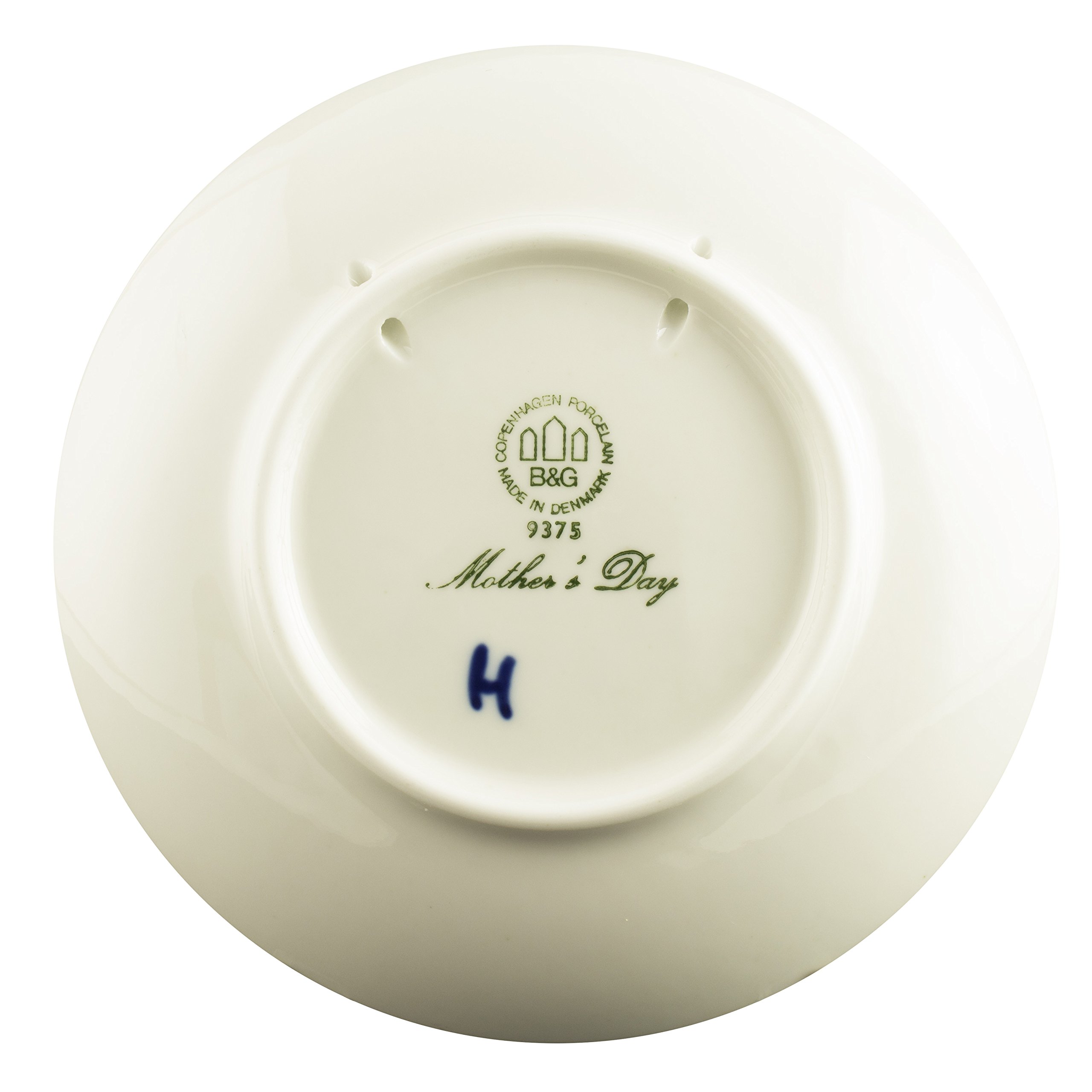 BING&GRONDAHL Piatto Festa della Mamma 1975 Originale Porcellana Prima Scelta