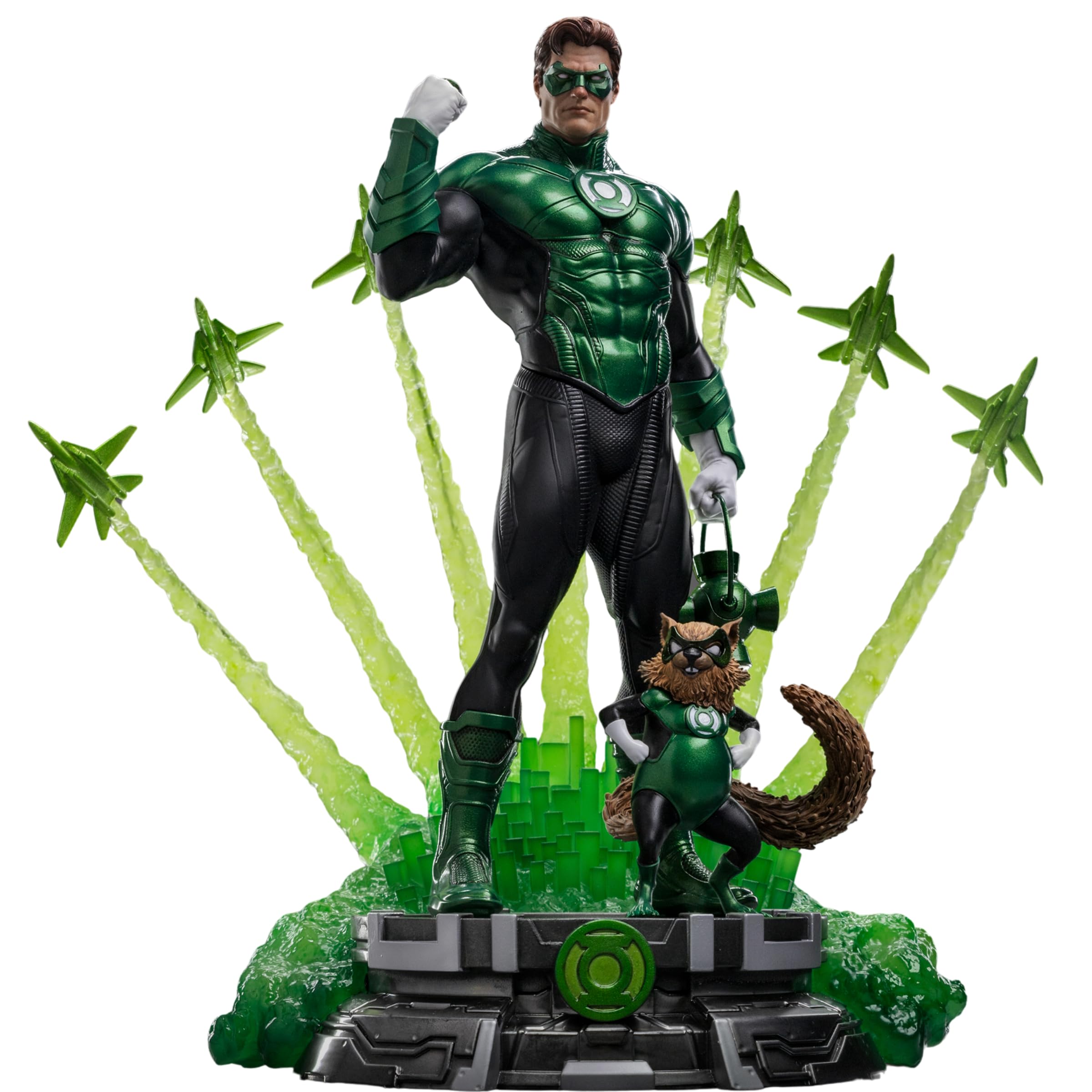 Iron Studios Statue Art Scale 1/10 Green Lantern Unleashed DC Comics, 23,7 cm
