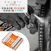 Vista 4 de Grand Pitstop Soporte de limpieza de ruedas para motocicletas - Reemplazo de soporte de paddock - Soporte rodillo de rueda para limpieza