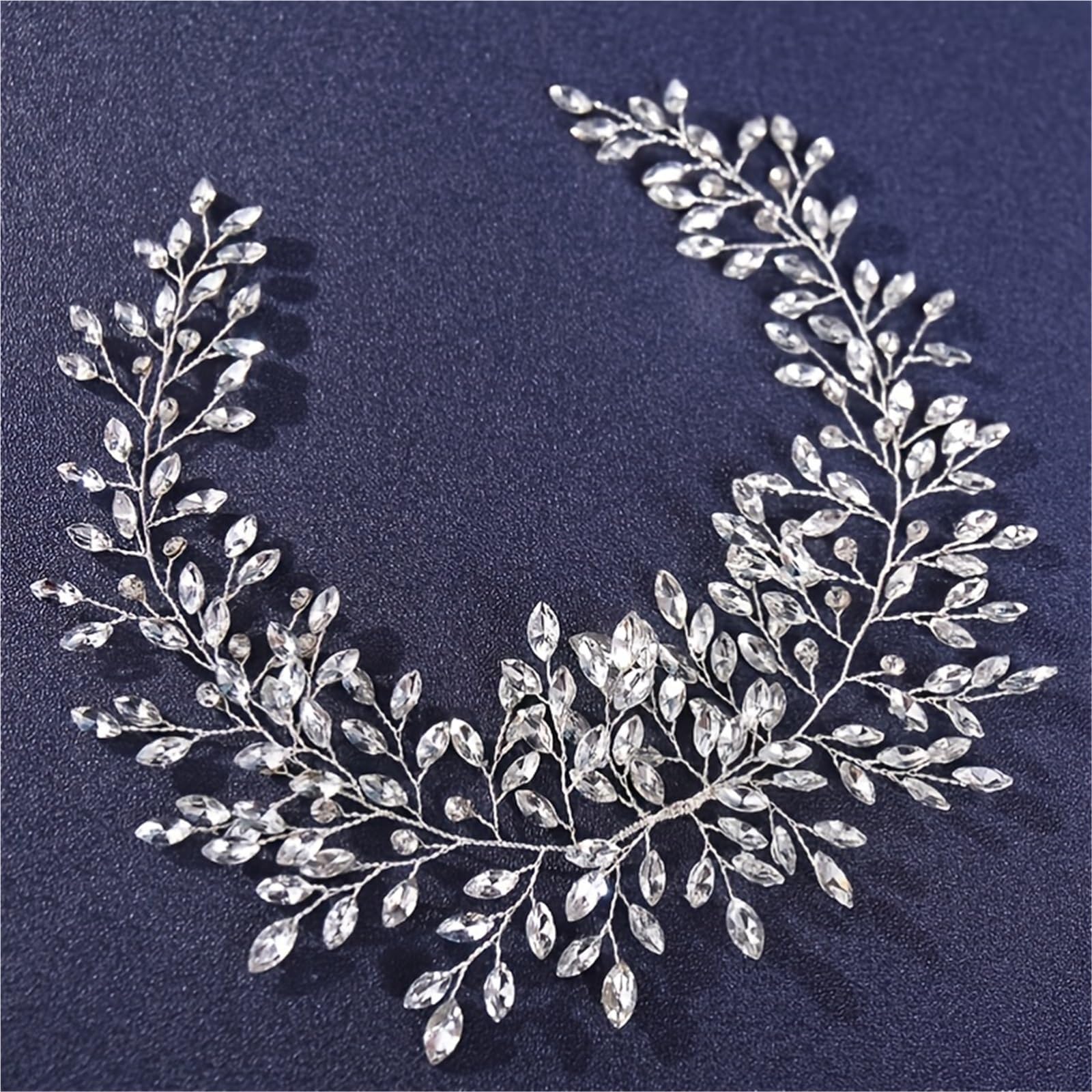 Haarschmuck Kristall Stirnband Hochzeit Haarranke Band Stirnband Haarband Braut Hochzeit Haarschmuck Schmuckband