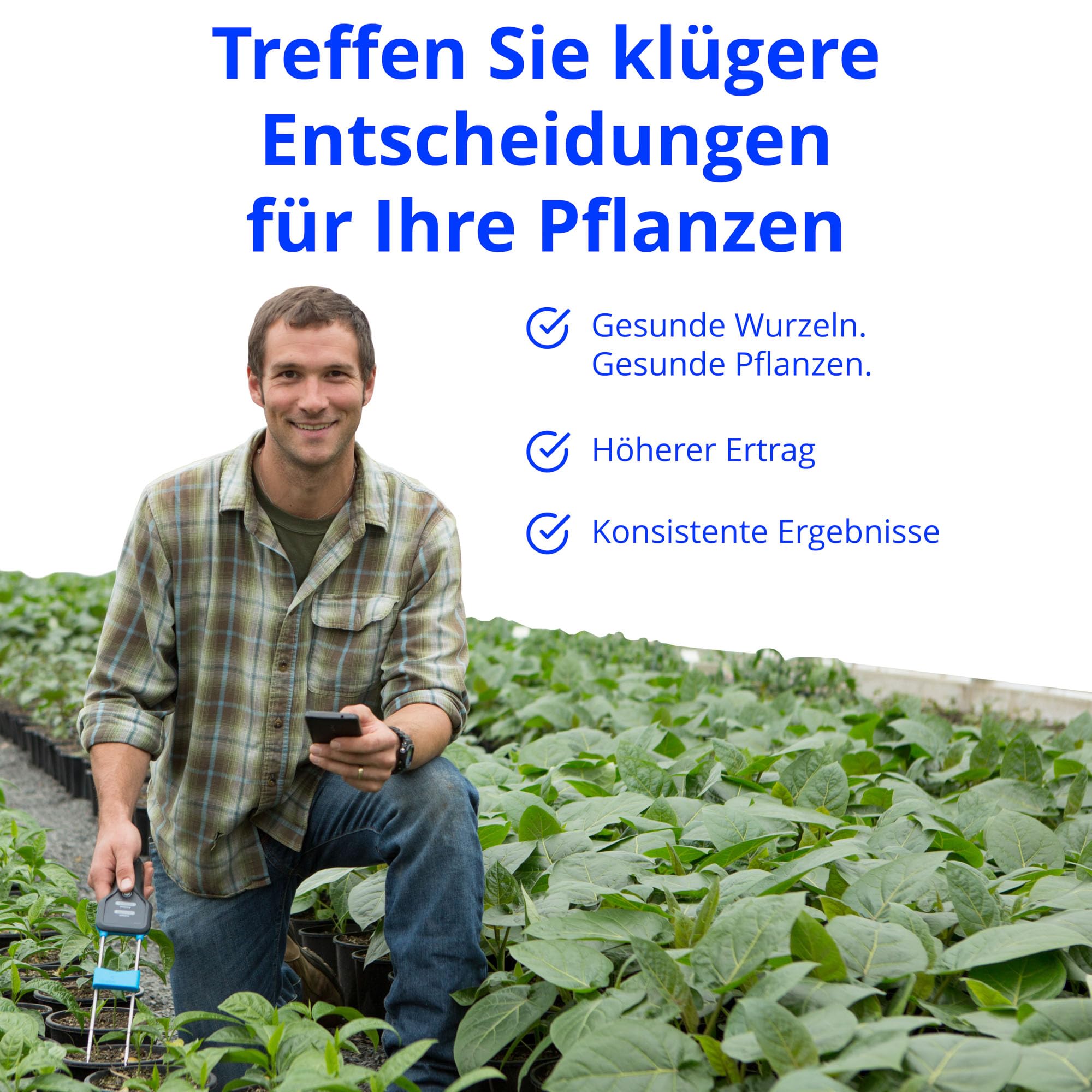 Bluelab METPULSE Pulse Meter Wasser 3-in-1 Feuchtigkeit/Nährstoff (TDS)/Temperatur Test Kit für Erde, Kokos, und Lösung, Tester für Hydroponische System und Indoor-Pflanzen wachsen, Clear