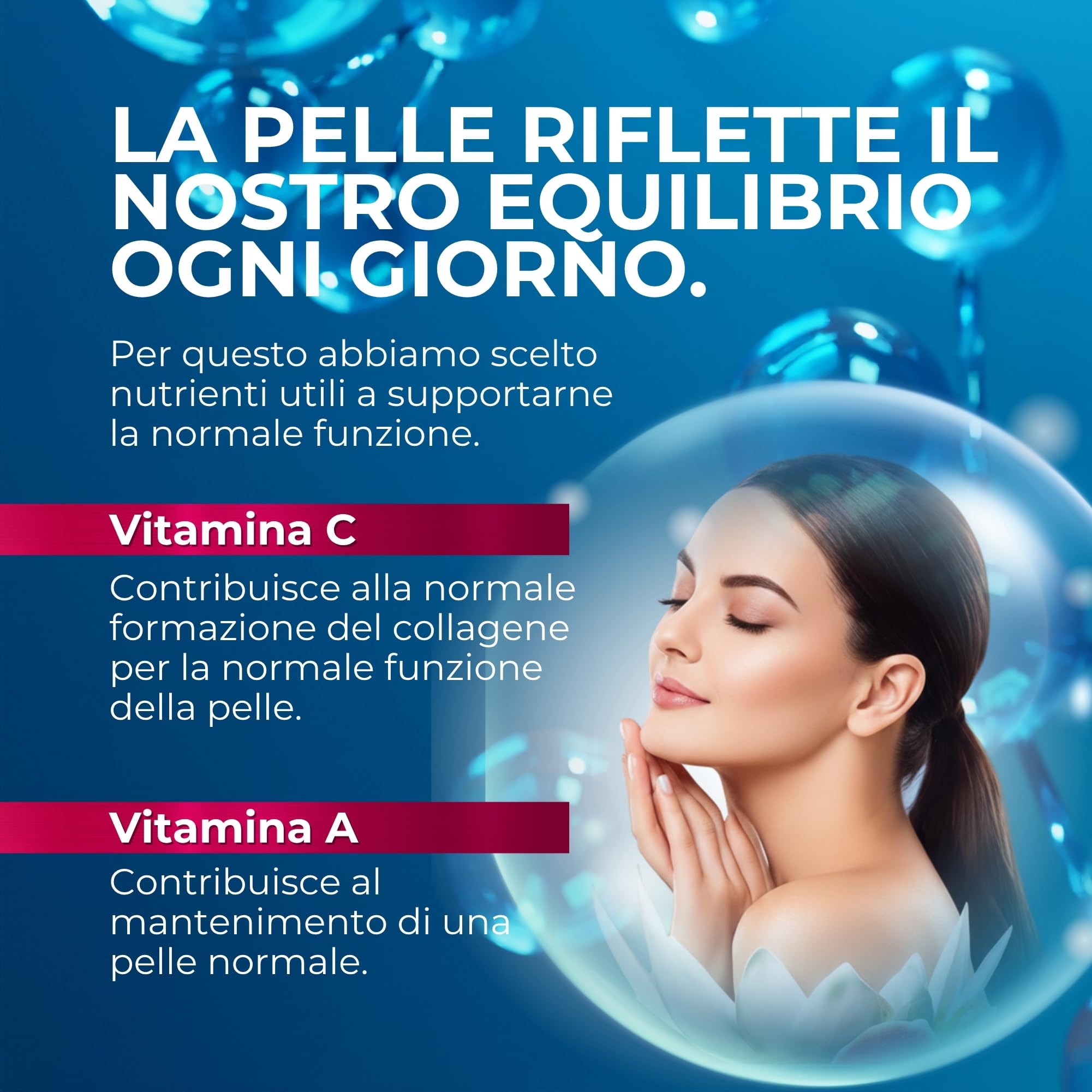 Collagene Marino con Acido Ialuronico 2500mg 210 Gummies - Con Vitamina C, A, Zinco Q10 per la Funzione e Mantenimento della Pelle, Capelli e Unghie