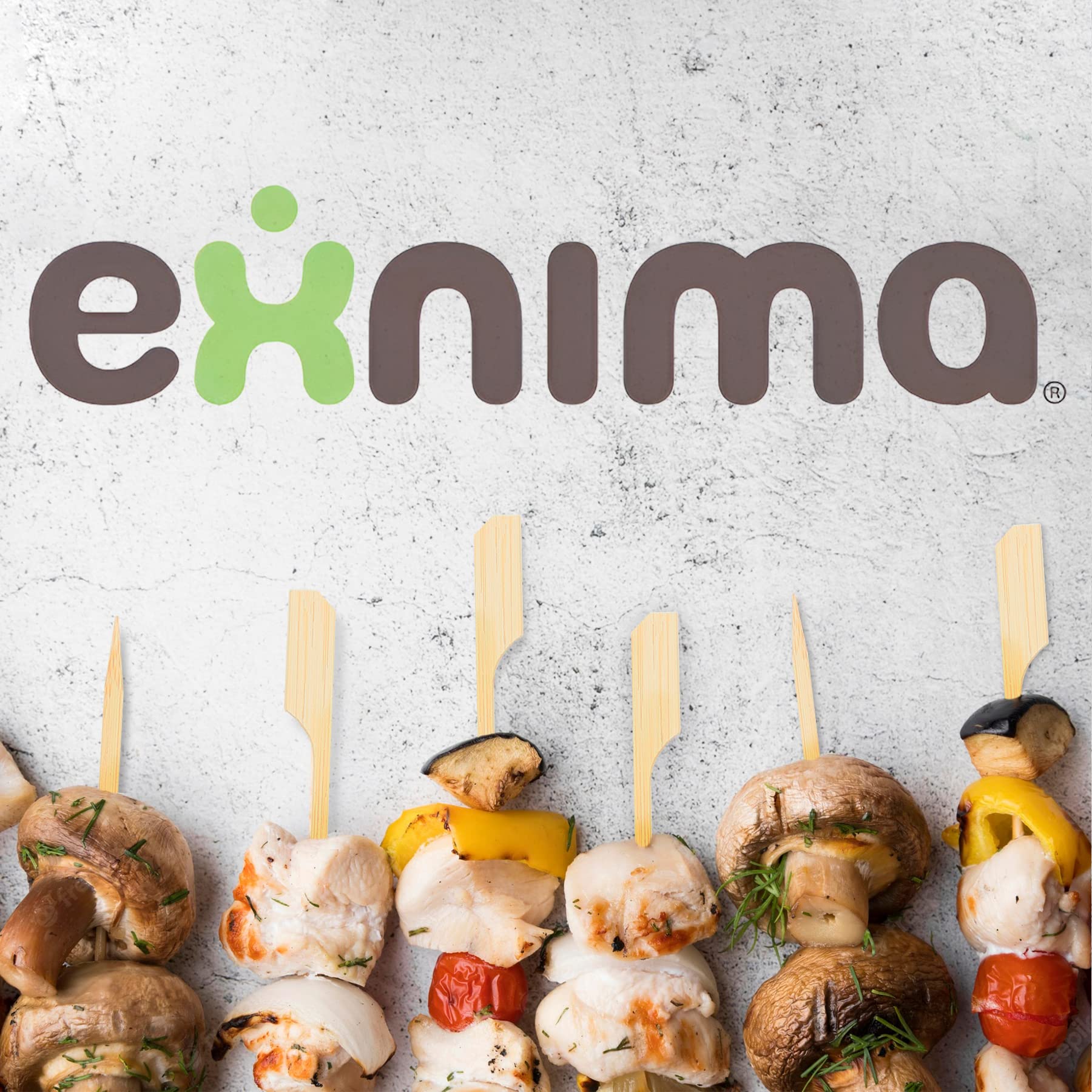 Confezione 50, 100, 300 Pezzi, Spiedini di Bambù per Barbecue, Spiedini di Finger Food in Bambù, Bastoncini ideali Cocktail, Carne, Frutta, Feste, uso artigianale, Verdure, Diverse Misure