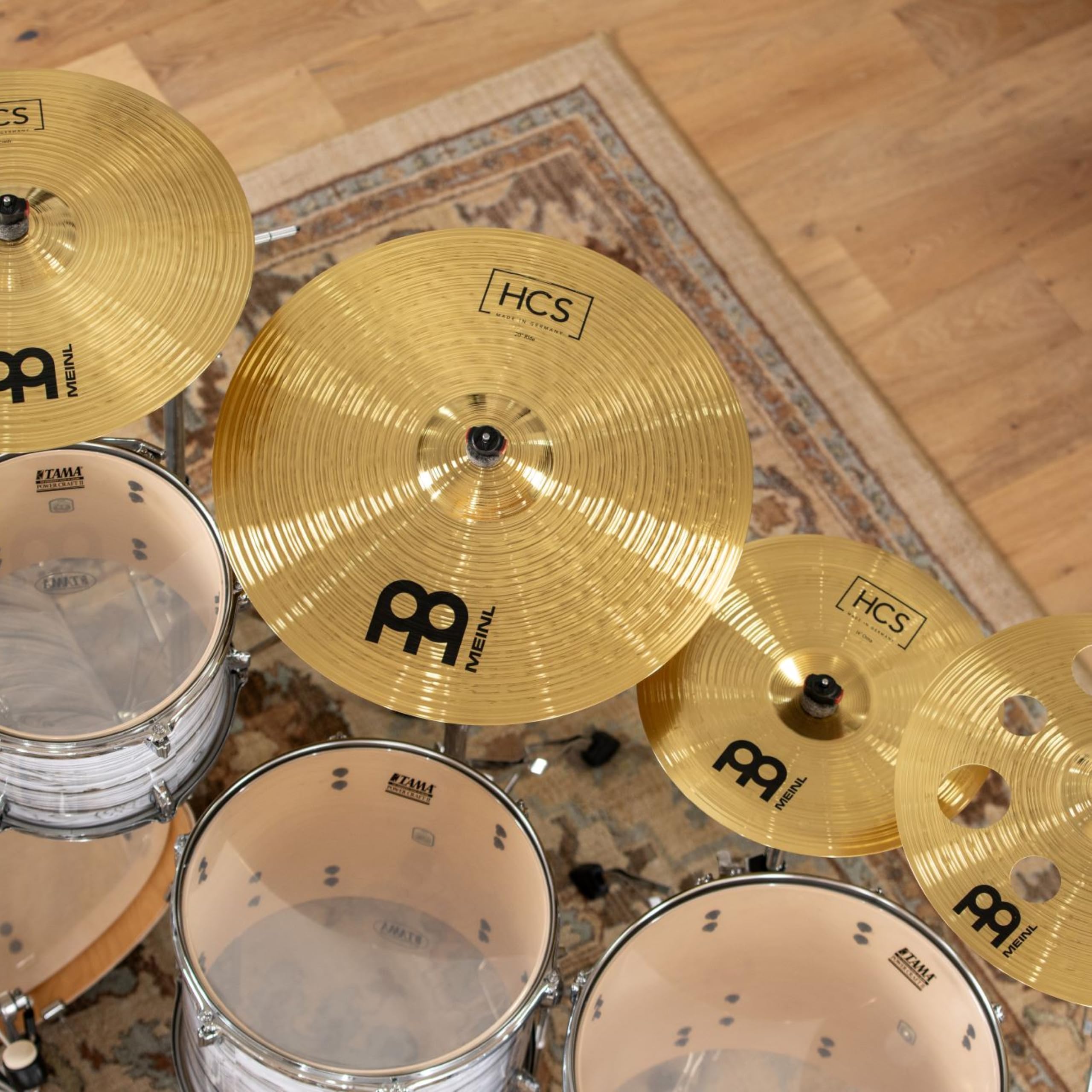 Meinl Cymbals HCS piatto China 14 pollici (35,56cm) per Batteria – Finitura Tradizionale Ottone, Made In Germany (HCS14CH)
