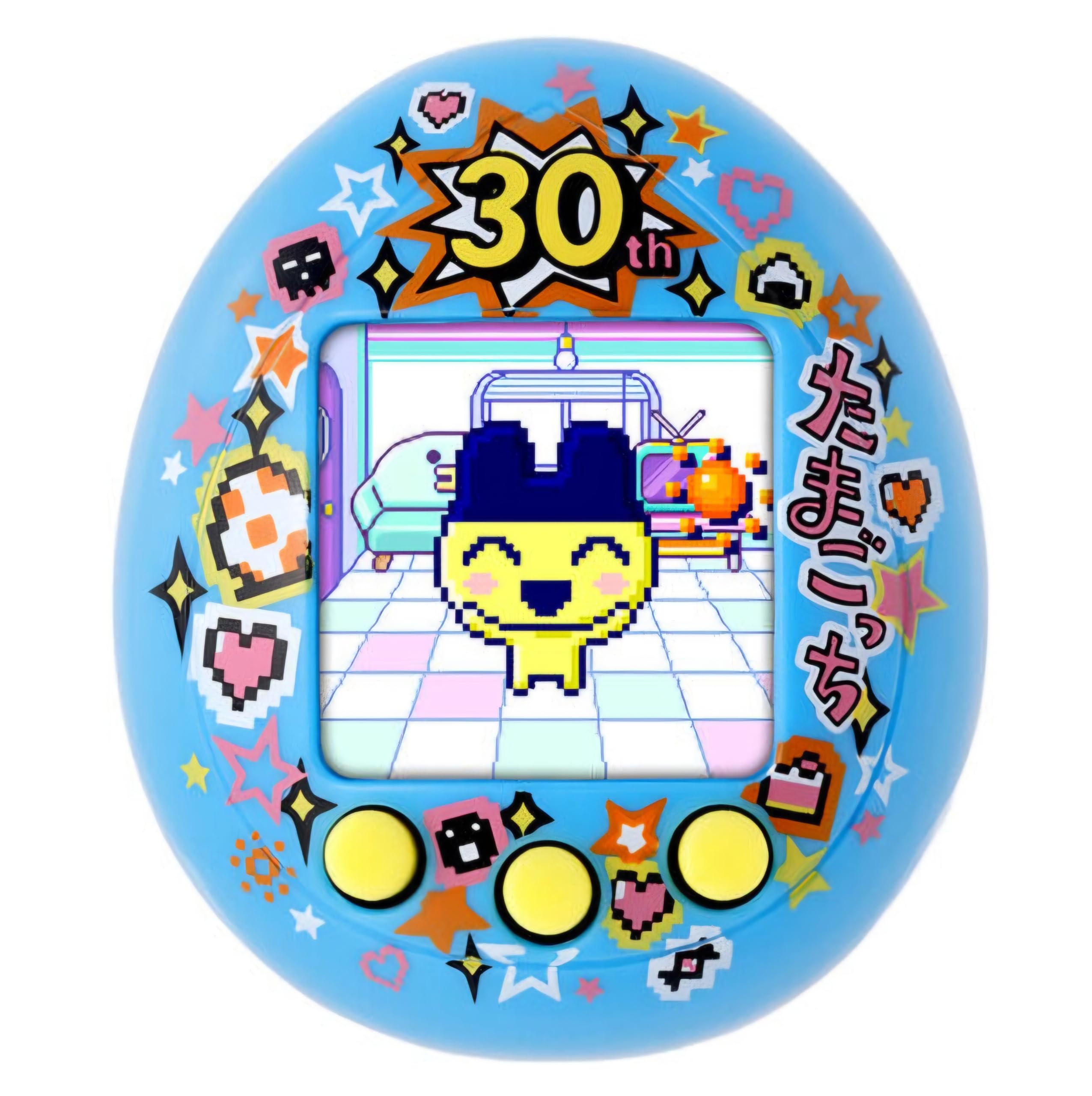 Amazon | Tama gotchi nano colorful まめっちメモリーズ 30thいえろー