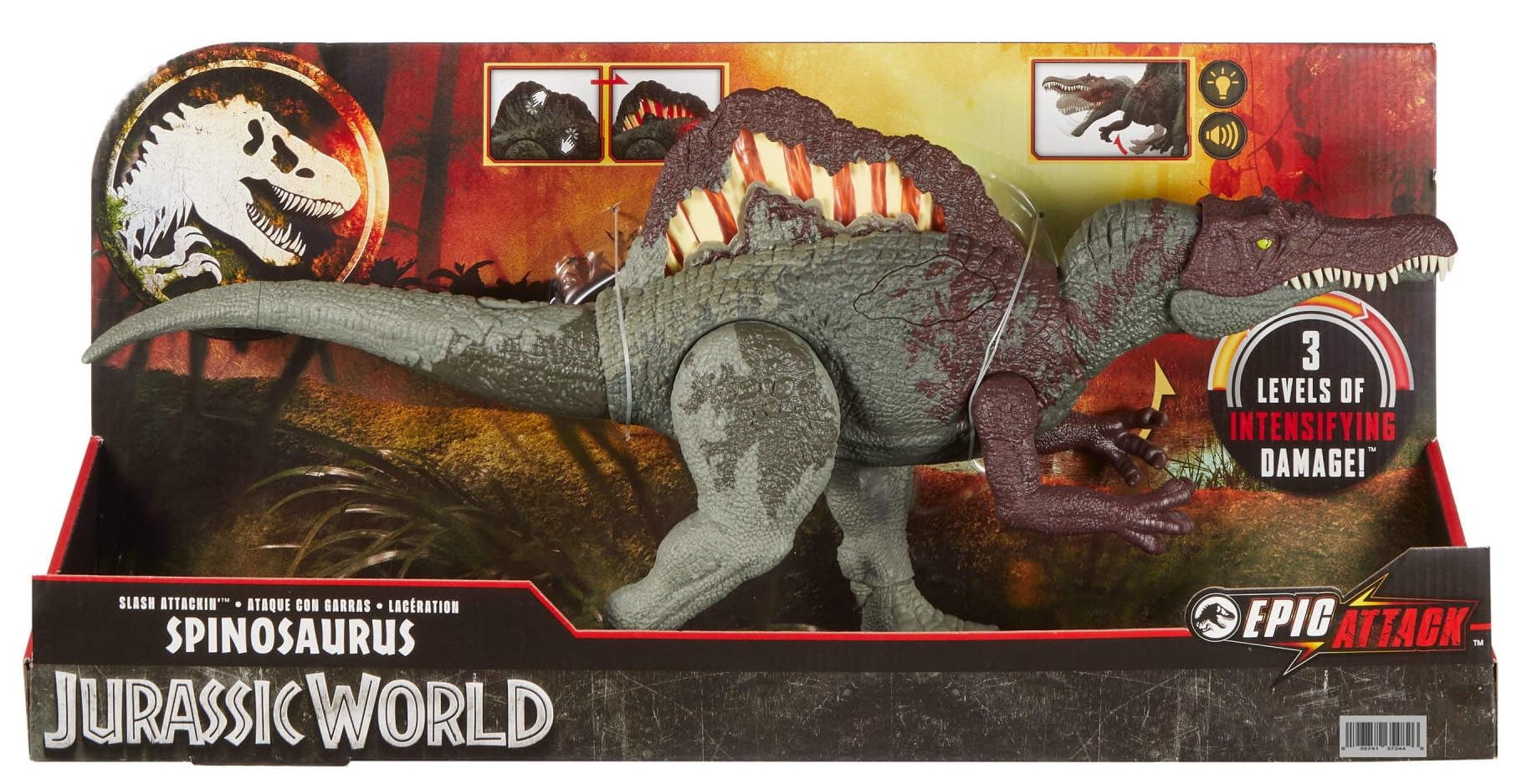 Amazon.com: MAGNETOE Jurassic Epic Attack Slash Attackin