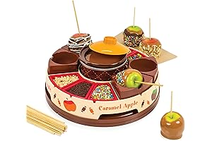 Nostalgia Chocolate & Caramel Fondue Pot: The Caramel Craving Cure