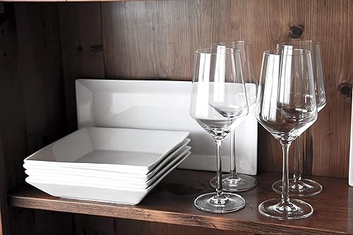 Miniatura 7 de Schott Zwiesel Tritan Crystal Pure Barware Collection - Set de 6 copas de vino tinto sin tallo 185 onzas