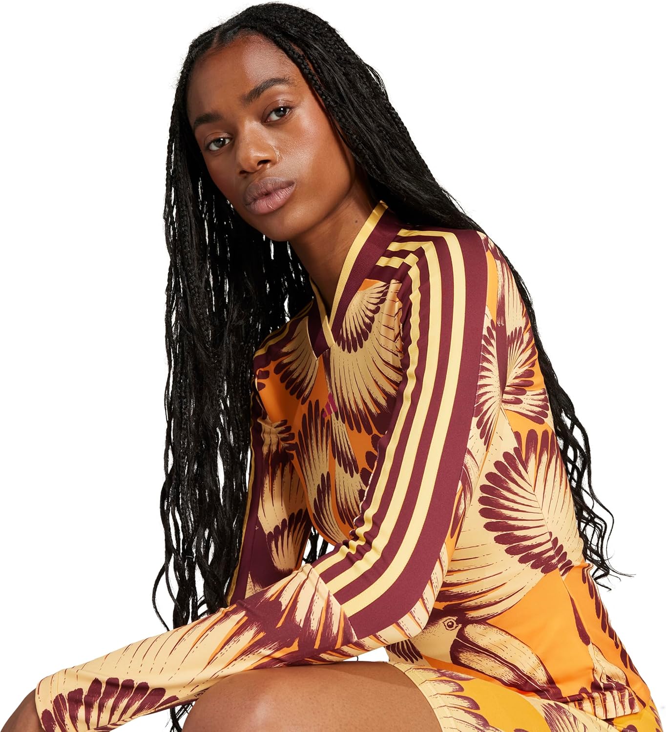 adidas Women's Farm Long Sleeve Top - Image 4