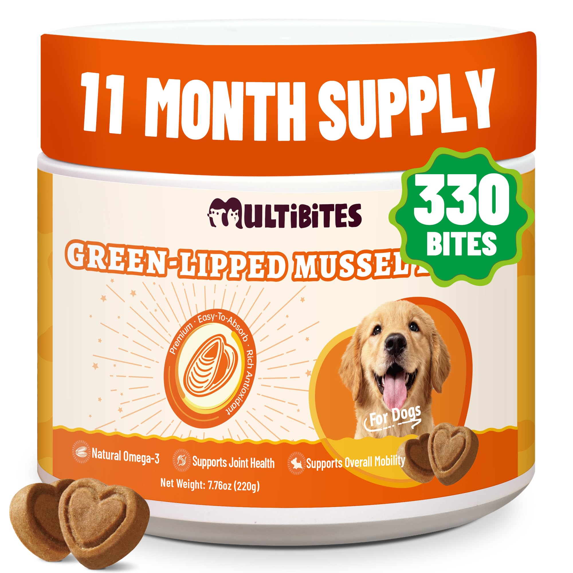 Cranberry Supplement for Dogs with D-Mannose, Chicken 330 Bites — Amazon image 11