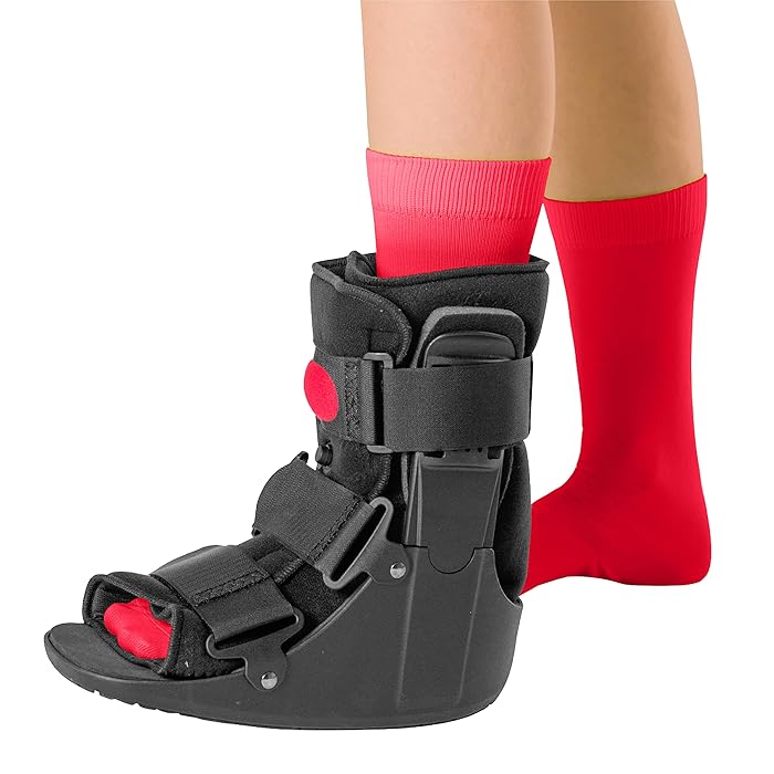 Buy BraceAbility Short Air Ankle Walker Boot MedicalGrade Orthopedic