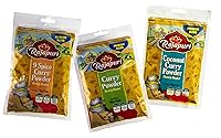 Vista 12 de Rajapuri Curry suave estilo caribeño, 3.00 oz / 3 onzas, perfecto para carnes, aves de corral y pescado. Apto para veganos