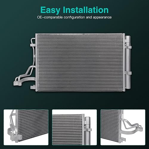 Miniatura 3 de SCITOO Condensador de aire acondicionado 4431 compatible para 2014-2016 para Kia for Soul