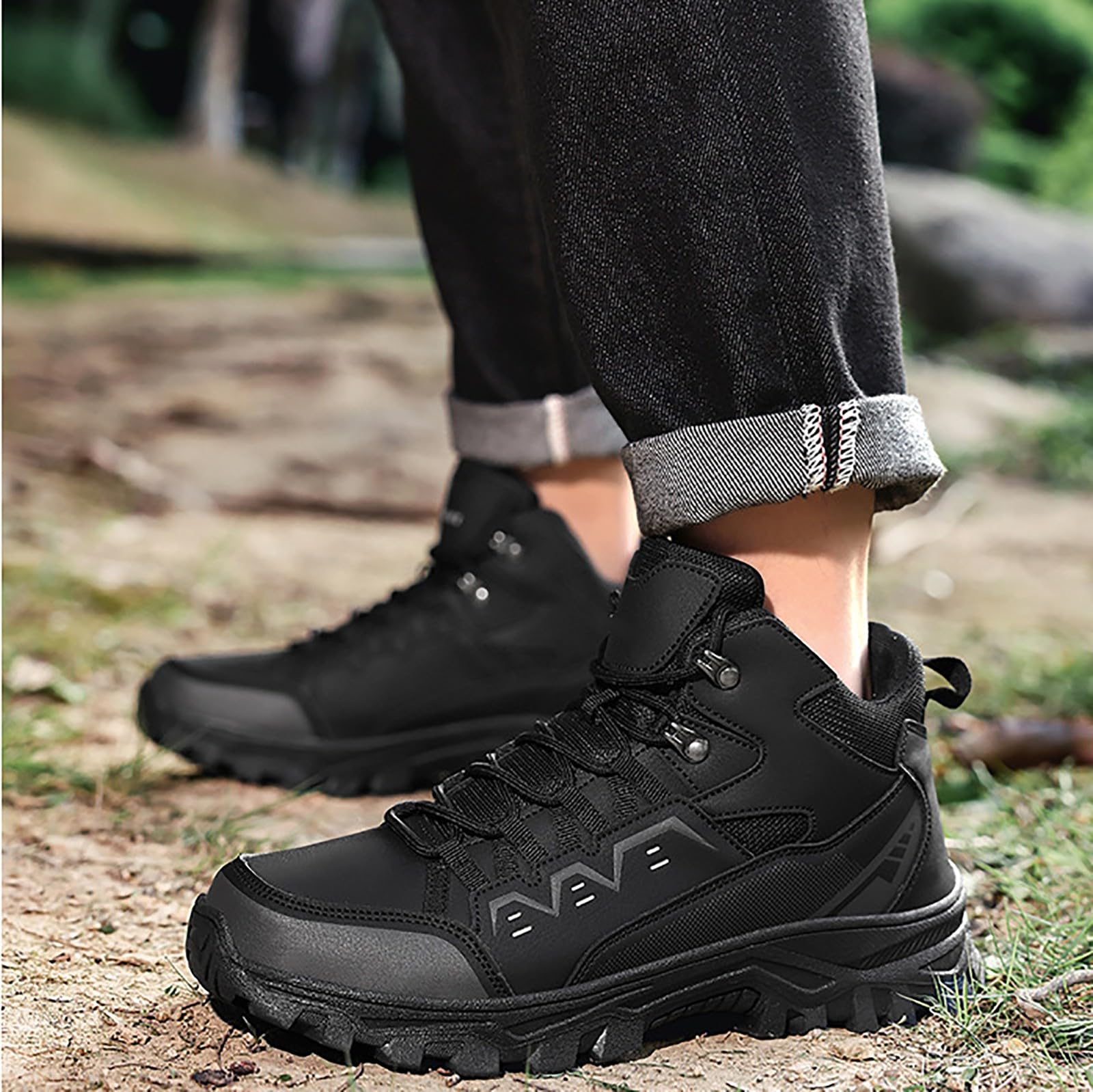 Outdoor-Wanderschuhe für Herren, hohe Wanderschuhe, lässig, Trail-Schuhe
