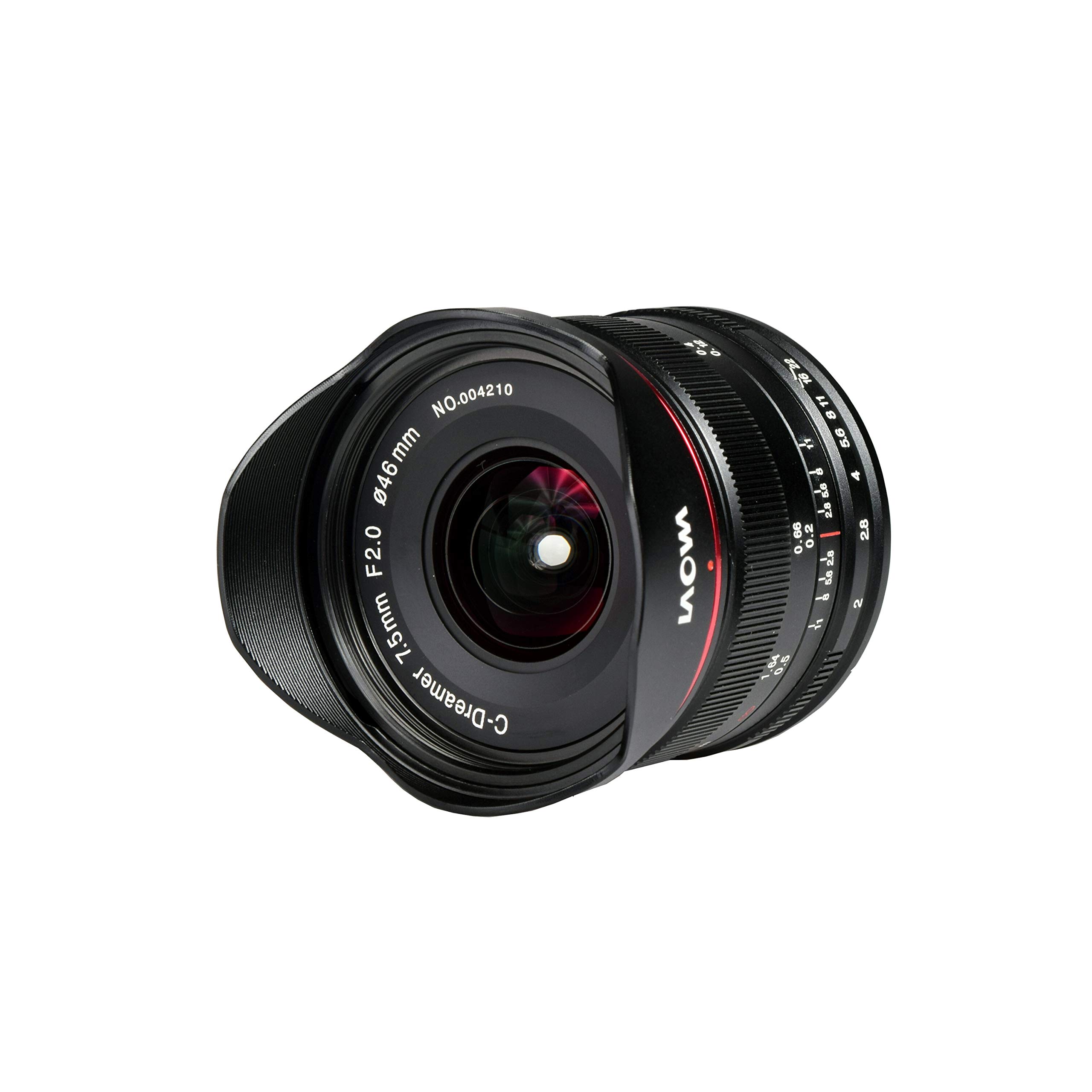 Amazon.co.jp: LAOWA 7.5mm f/2 MFT Light Weight Version BK(ブラック