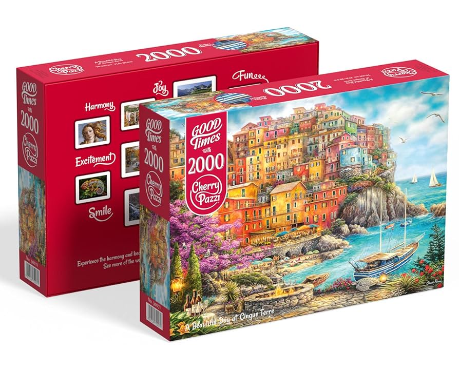 その他 DAC A Beautiful Day at Cinque Terre CherryPazzi A Beautiful Day at Cinque Terre 2000 Pieces