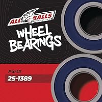 Vista 2 de All Balls Racing 25-1389 Kit de rodamientos de rueda compatible con/reemplazo para Kawasaki Triumph