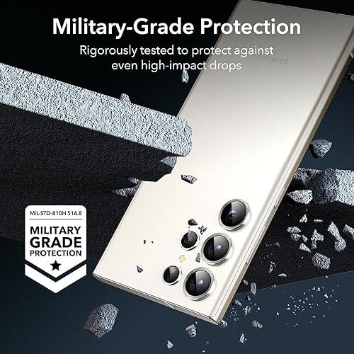 Miniatura 249 de ESR Protector de lente de cámara para Samsung Galaxy S23 Ultra, accesorios para Samsung S23 Ultra, vidrio templado ultrafino resistente a