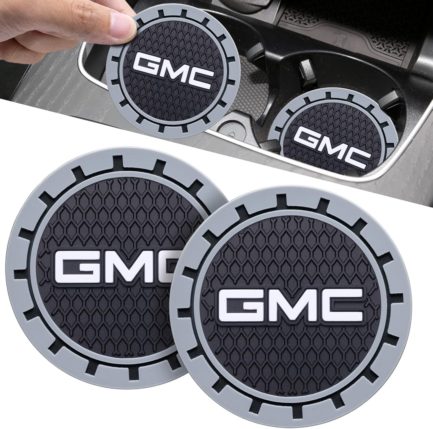 for GMC Car Cup Holder Coaster,Cup Holder Insert Coaster