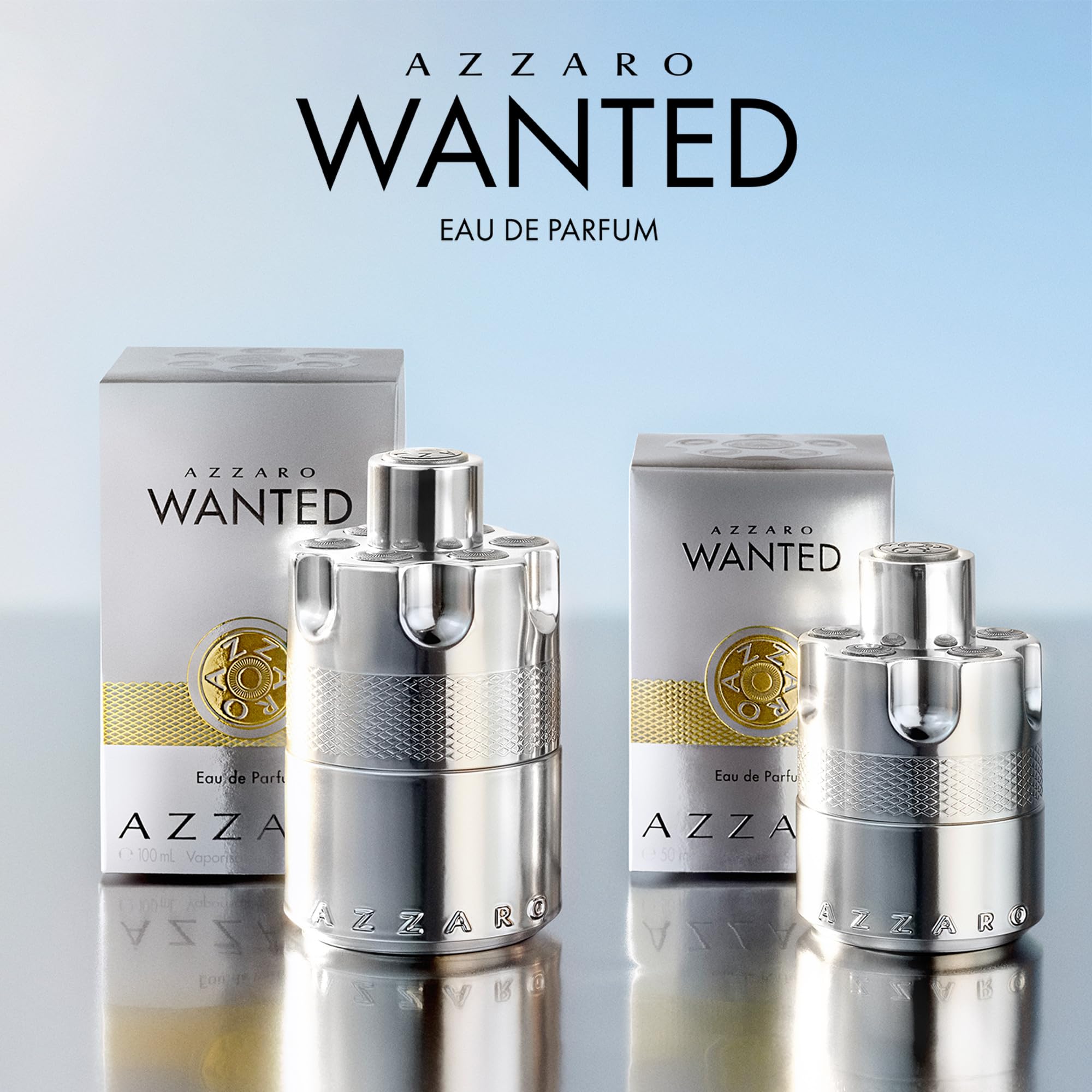 Azzaro, Wanted, Eau de Parfum, perfume de hombre amaderado, 50 ml