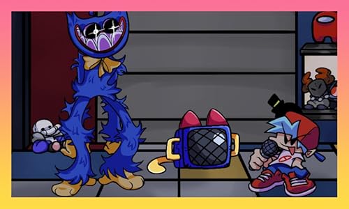 New Blue Monster and friend battle night playtime