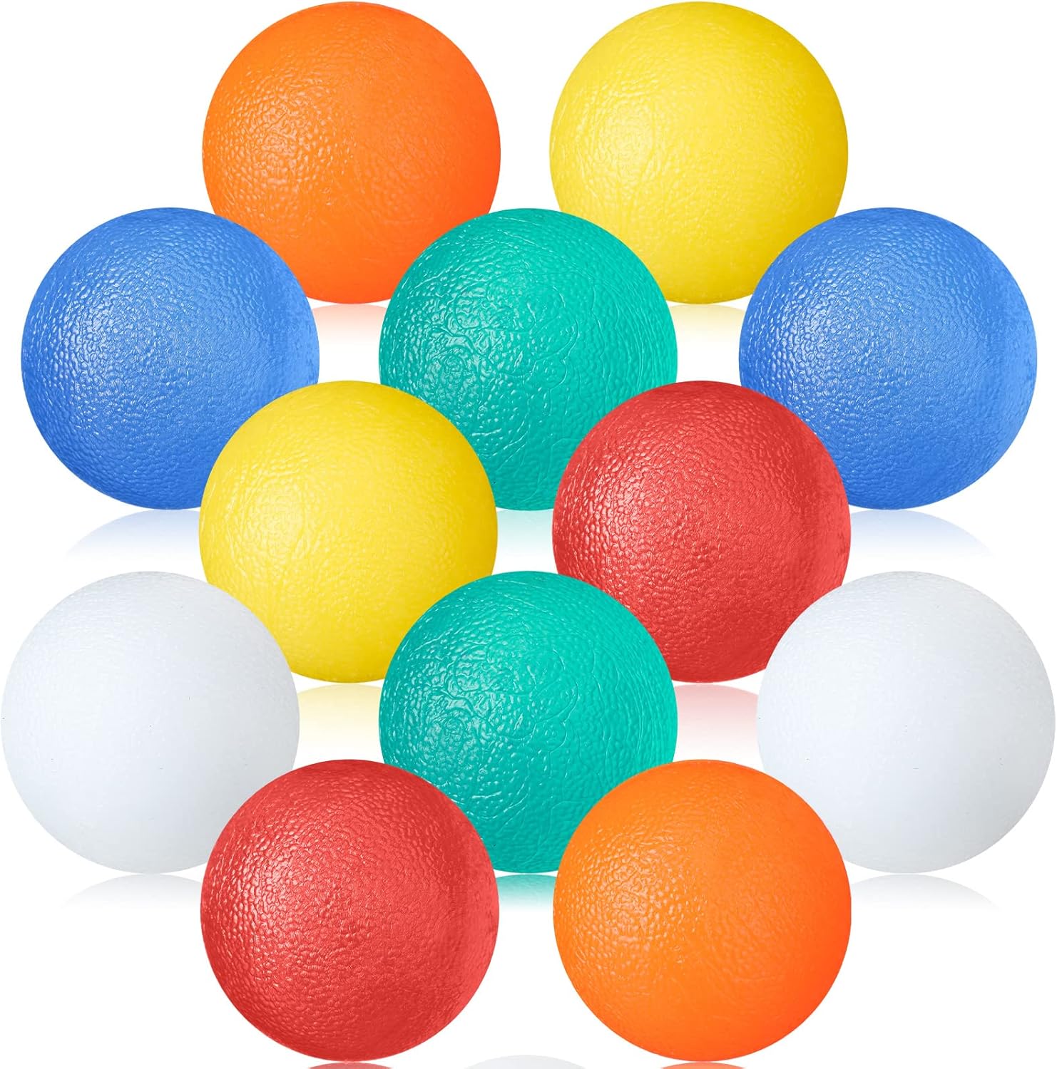 12 Pieces Stress Balls for Adults Hand Exercise Stress