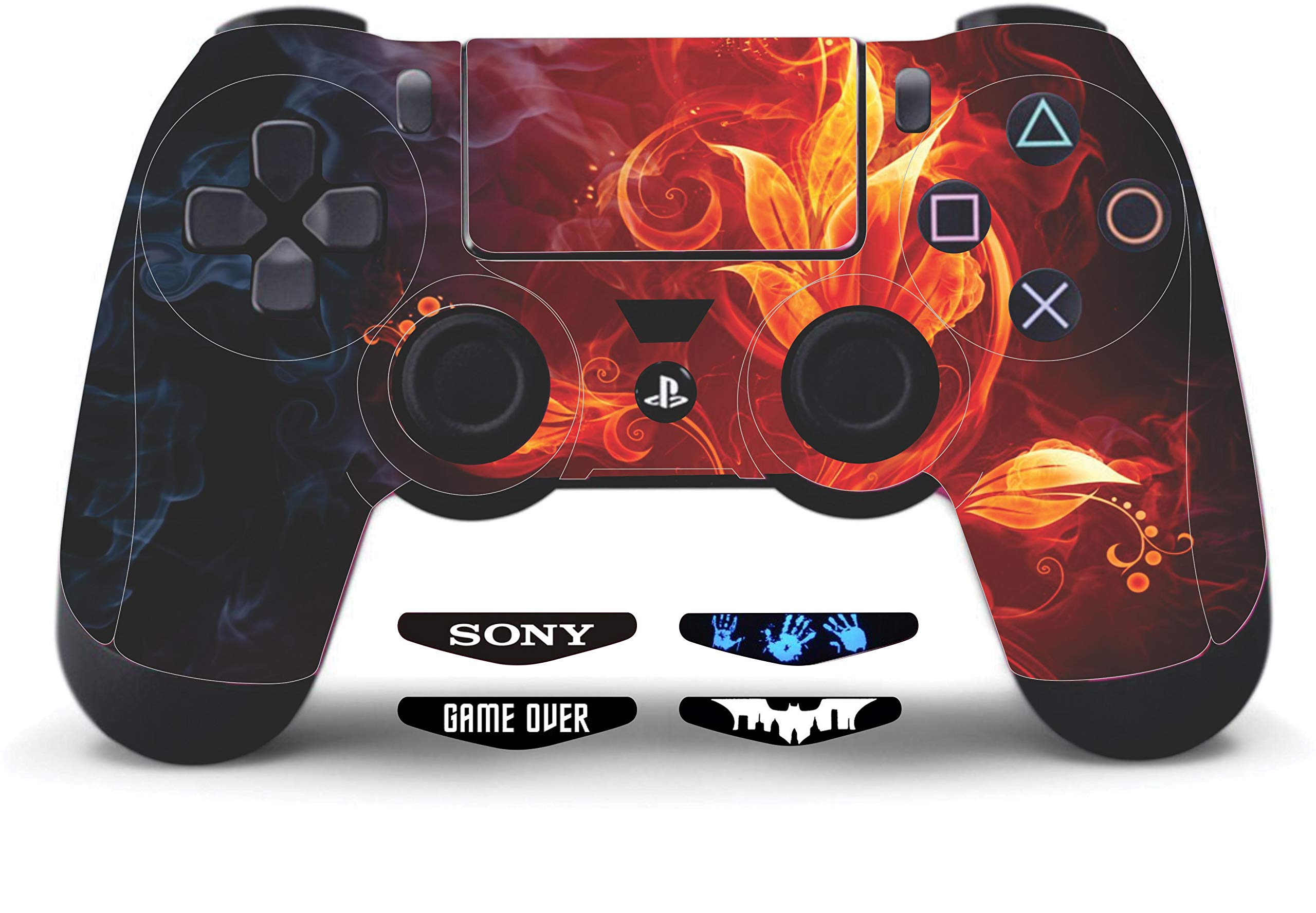 Elton PS4 Controller Deesigner Skin for Sony Playstation 4, PS4 Slim, Ps4 Pro Dual Shock Remote Wireless Controller - Skin for (Set of 2) Controller Only+4Led bar Decaldesign41 [video game] (B08YQZJ4QP) Amazon Price History, Amazon Price Tracker