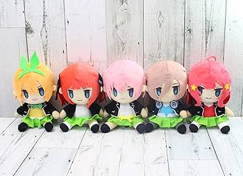 五等分の花嫁　ぬいぐるみ　マスコット　中野ニ乃　セット 五等分の花嫁∽ だるぐるみ（ぬいぐるみ）／中野二乃: キャラ